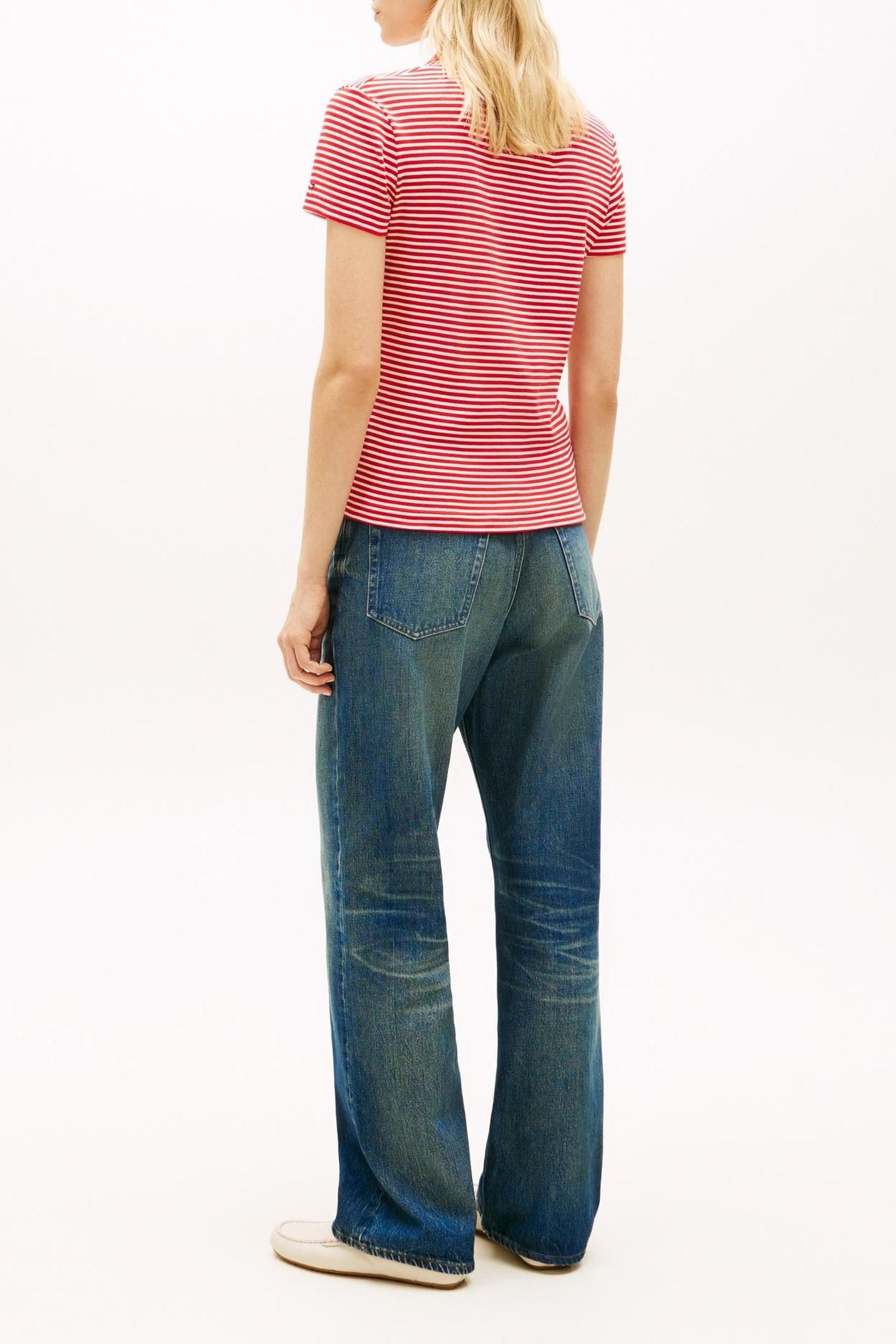 GOLD BUTTON SLIM SS SMALL BRT FIREWORKS/CALICO 3