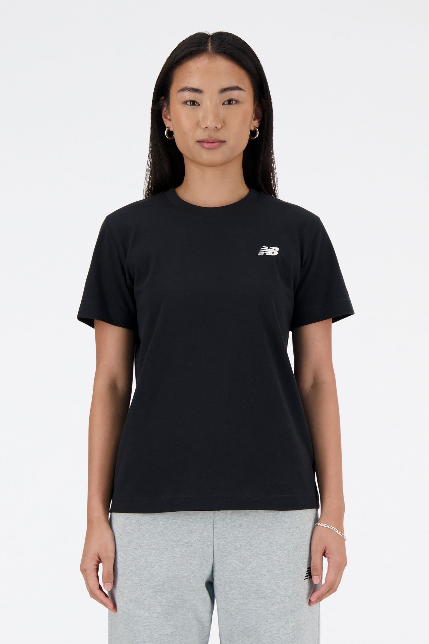 SPORT ESSENTIALS JERSEY T-SHIRT BLACK 1