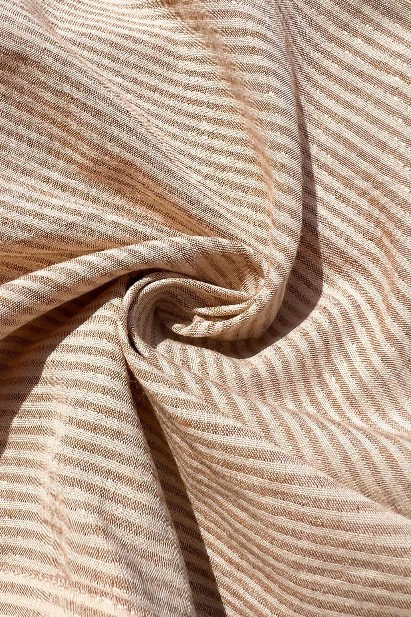 RANDY LUREX STRIPE PANTS COPPER LUREX STRIPE 7