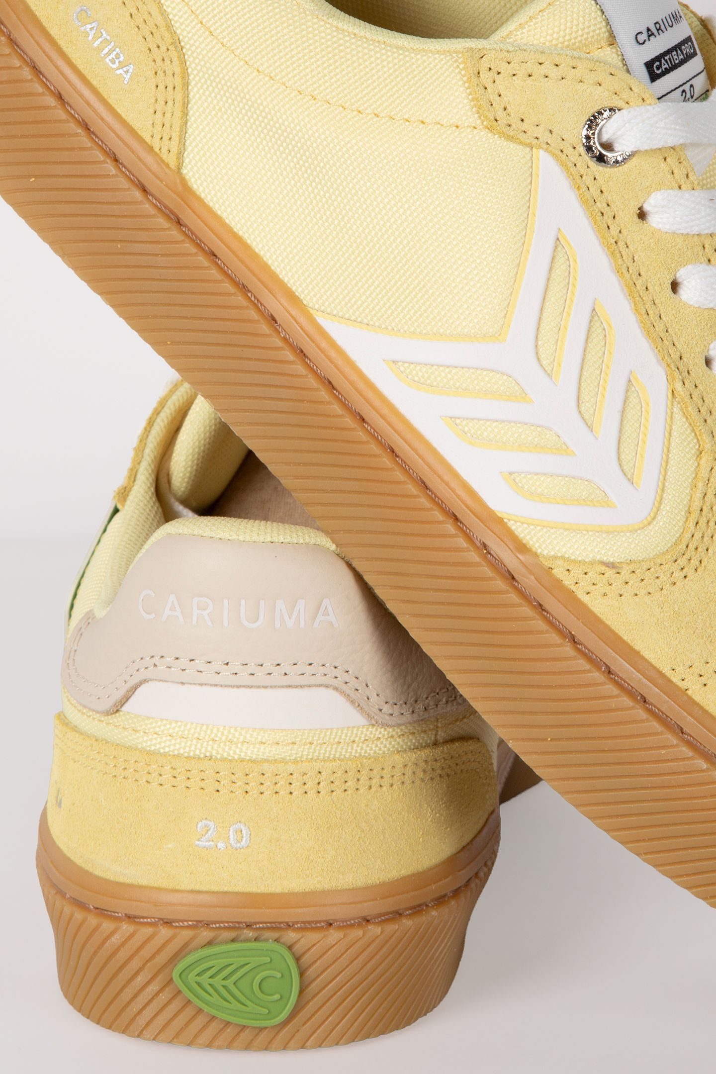 CATIBA PRO 2.0 SUEDE AND CORDURA GUM CITRUS YELLOW 4