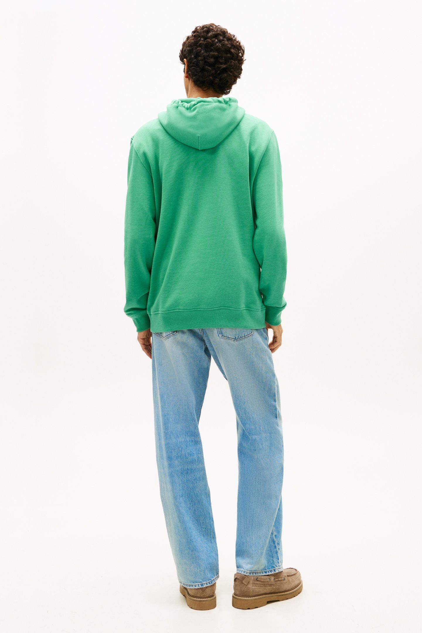 REGULAR BADGE HOODIE BAHAMA GREEN HTR 3