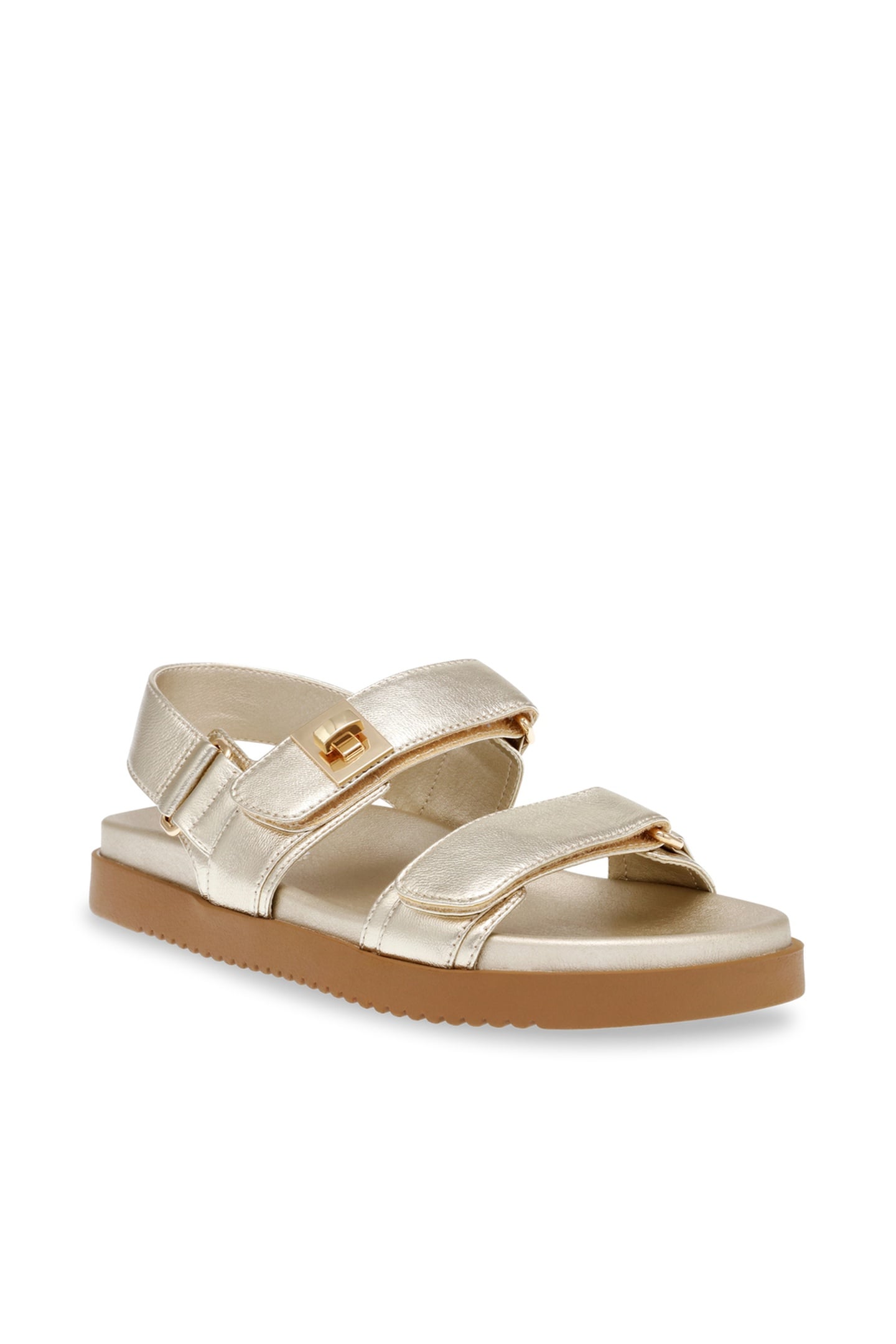 MONA SANDALS GOLD LEATHER 2