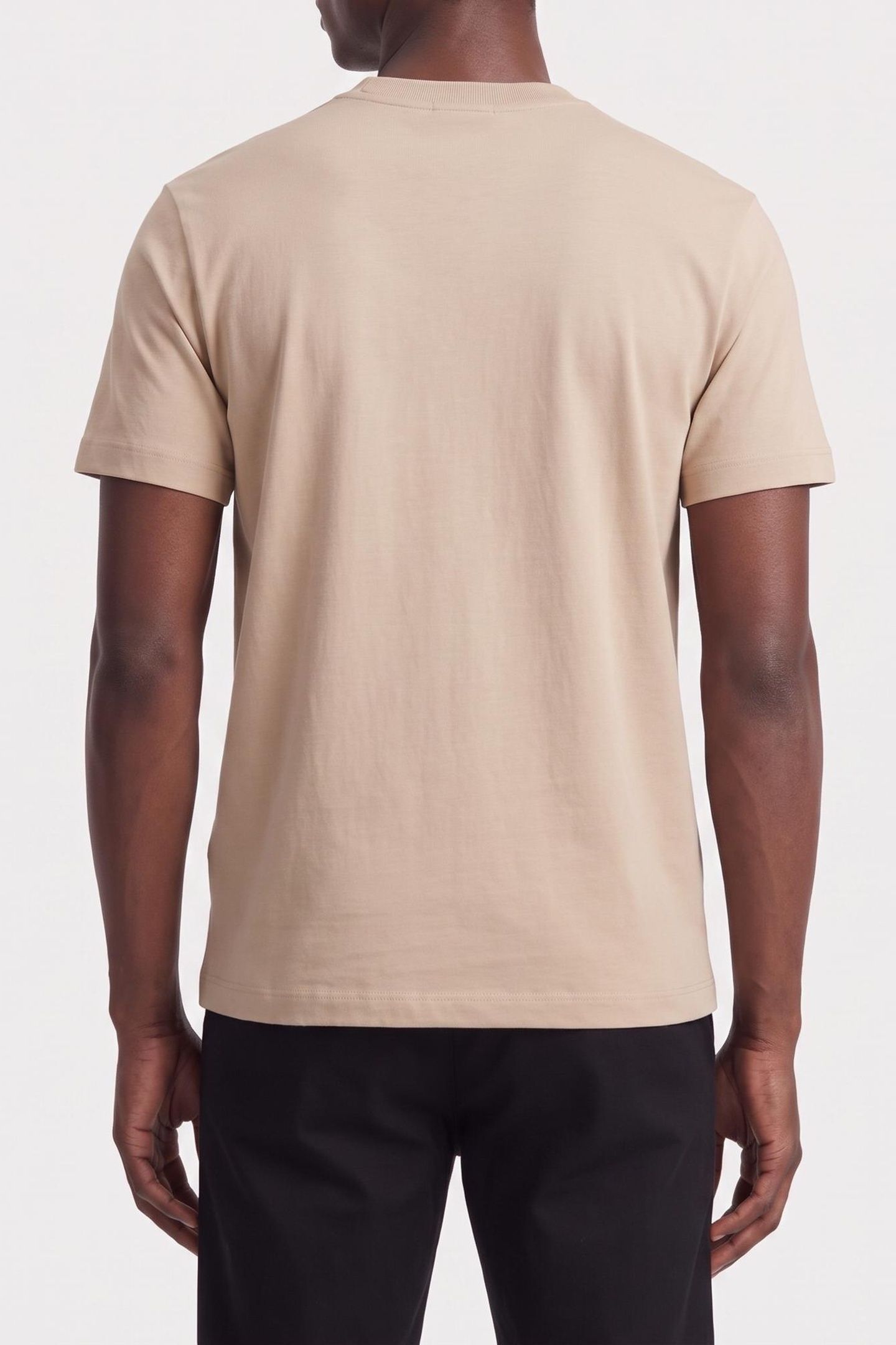 SS EASY MONOGRAM TEE WHITE PEPPER 2