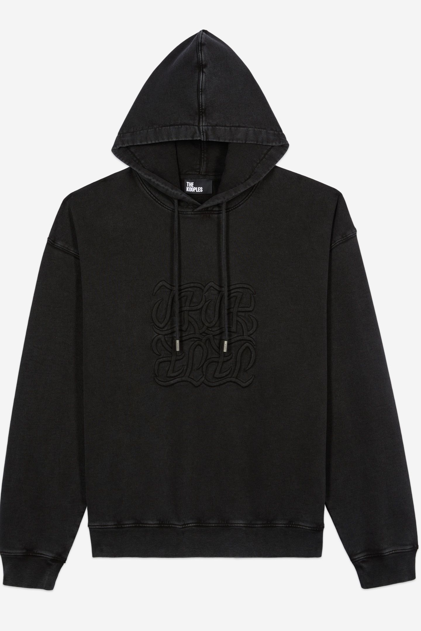 TK ACID EMBROIDERED SWEATSHIRT BLACK WASHED 5