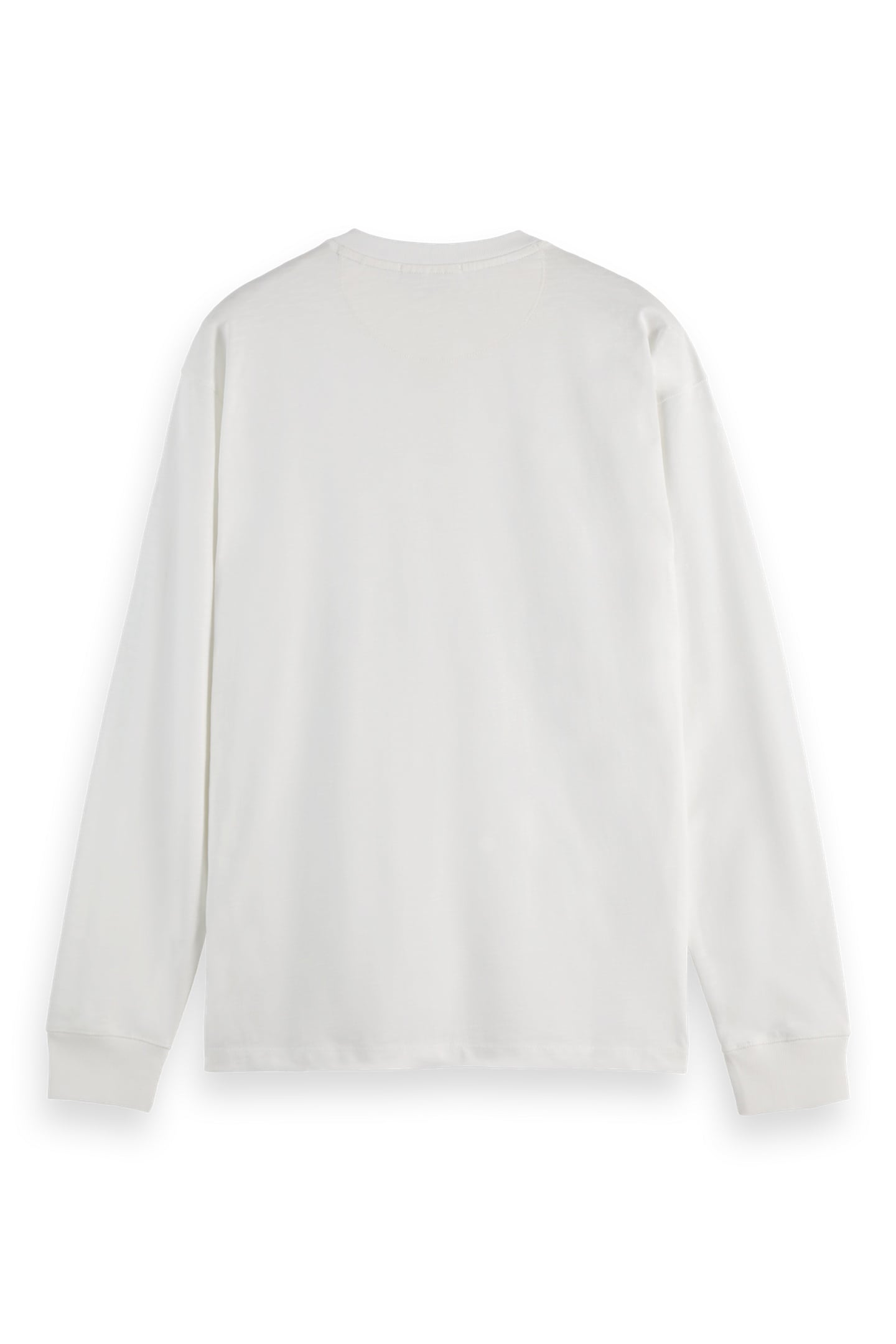SLUB HENLEY T-SHIRT LS BRIGHT WHITE 5