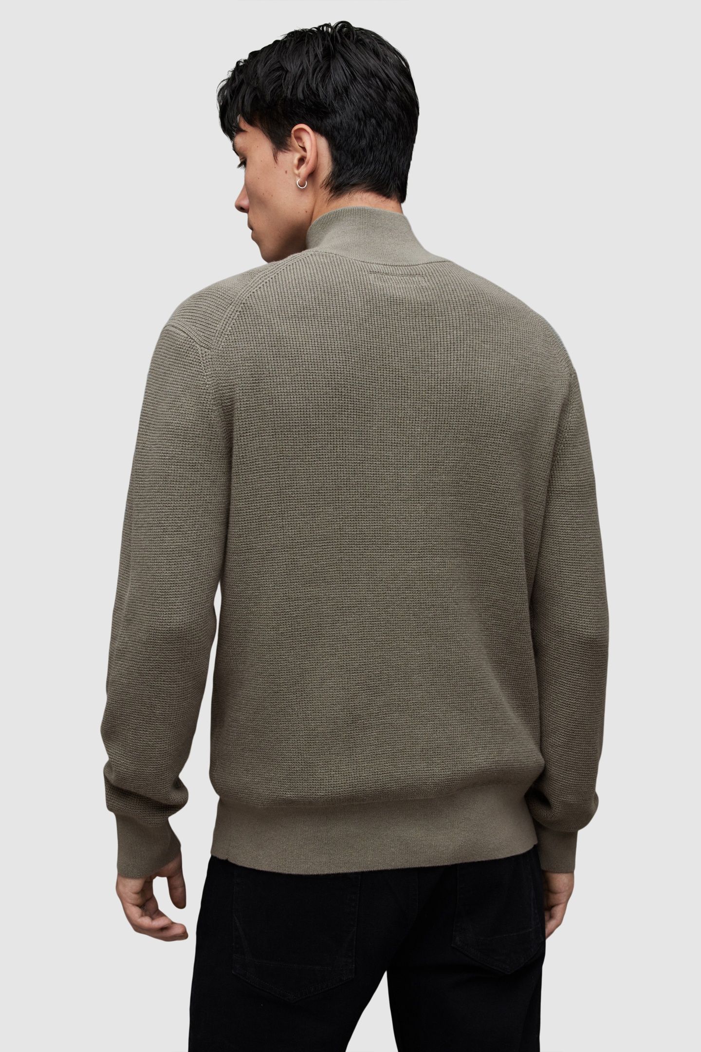 ASPEN ZIP FUNNEL PLANET GREY MARL 5
