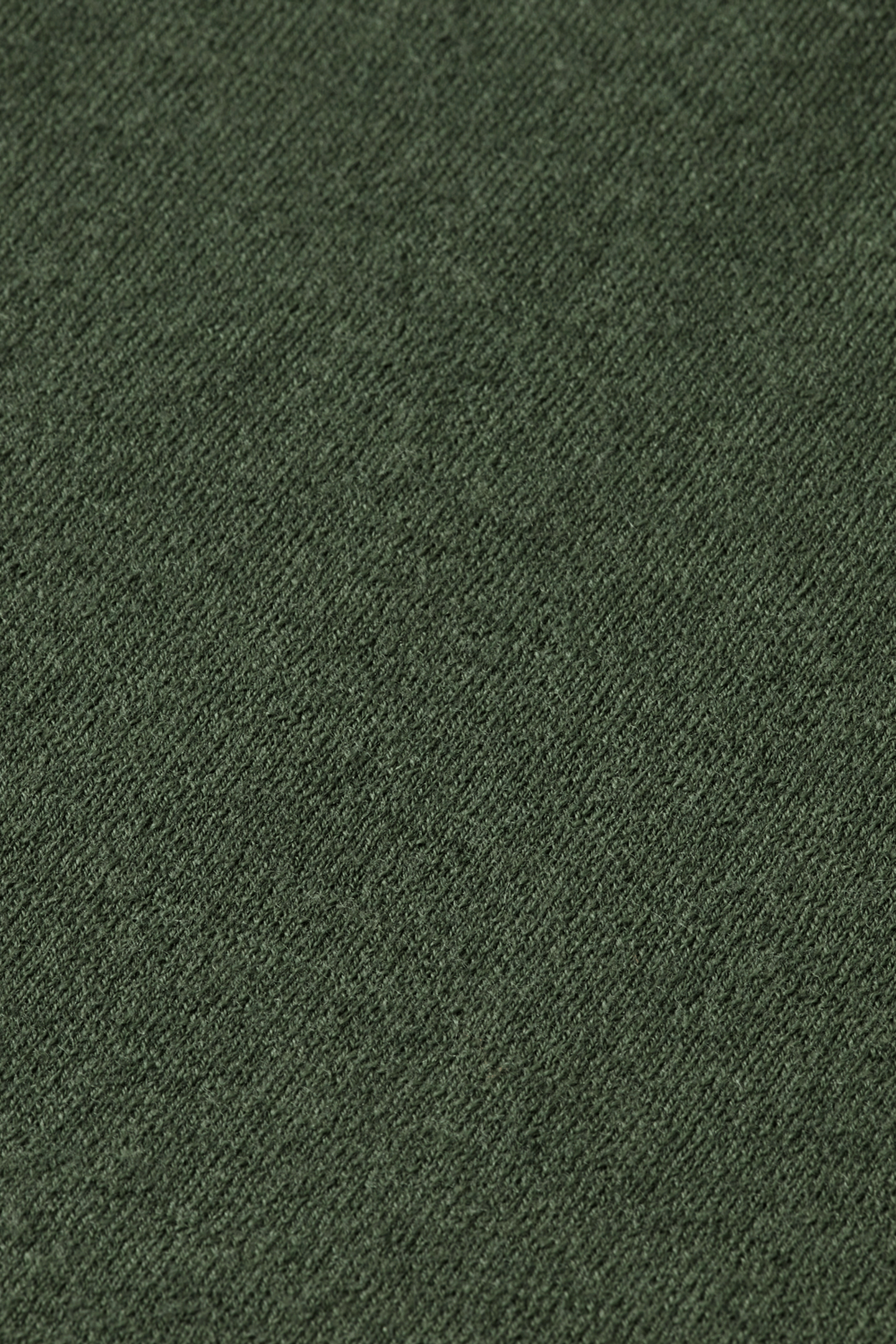 MERINO DOUBLE FACE DROPPED SHOULDER CREWNECK THYME 4