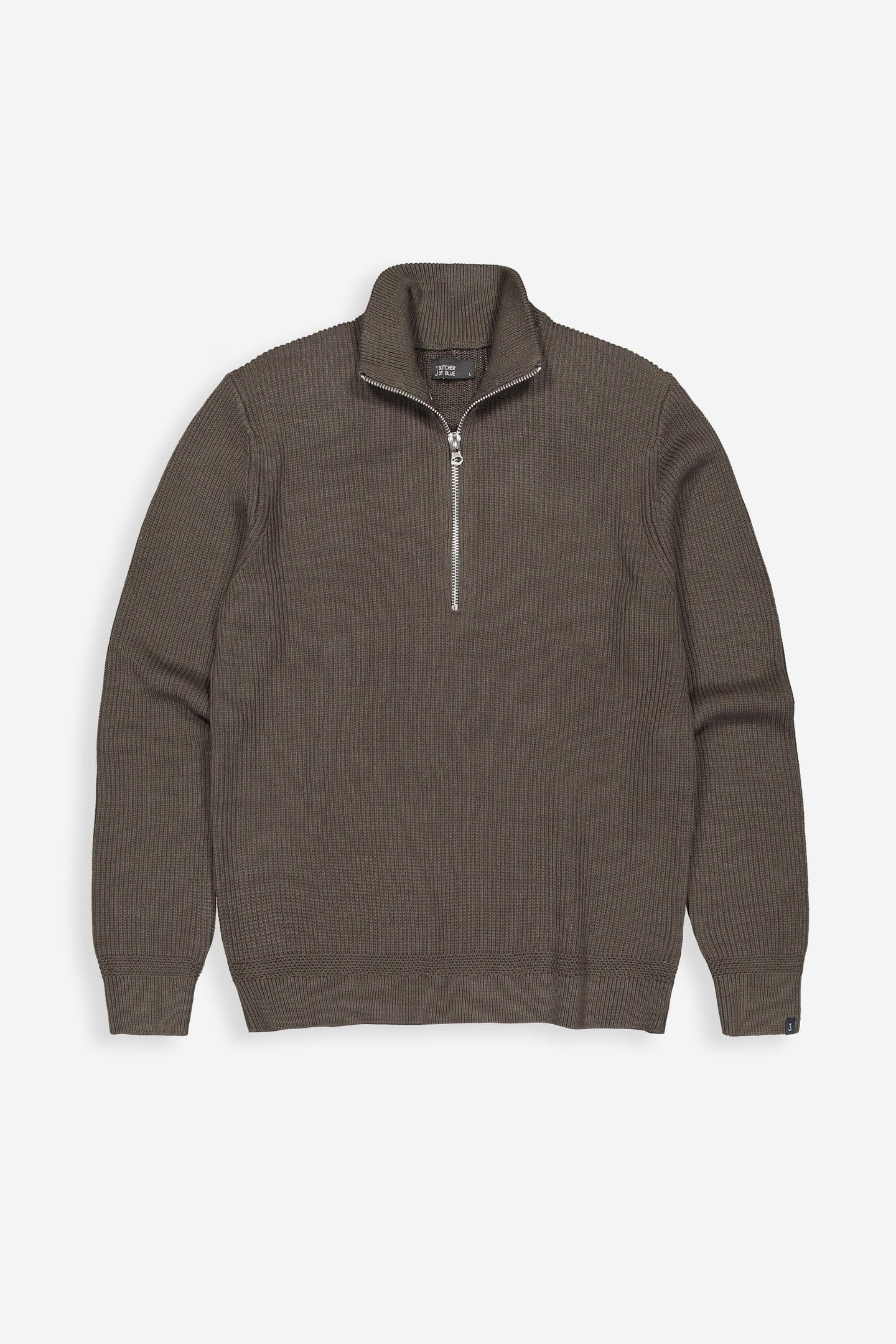 GALWAY HALF ZIP MOCHA BROWN 3