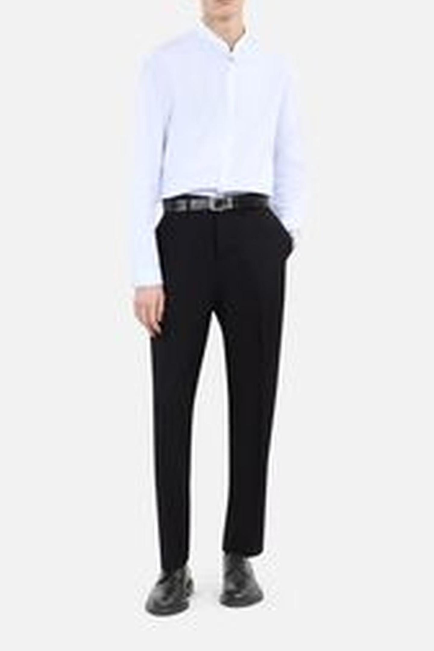 TROUSERS WITH PATCH POCKETS ON THE BACK BLACK 4