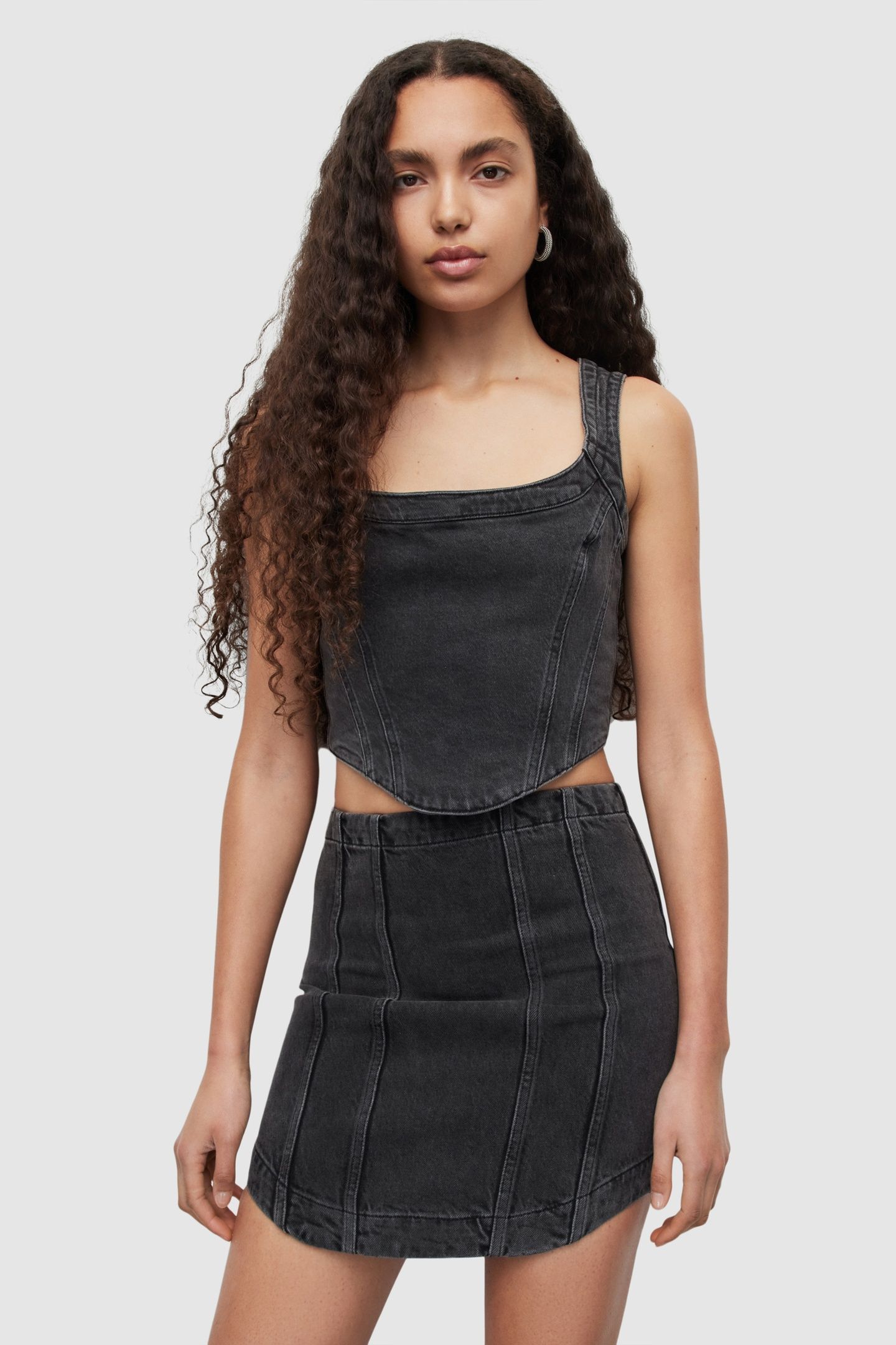 CHARLI CORSET WASHED BLACK 4