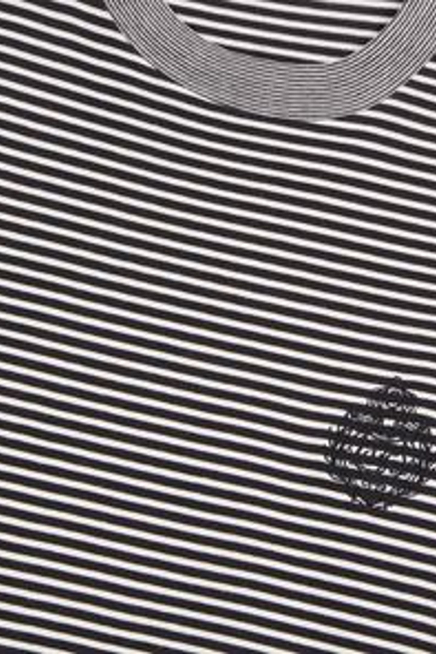 SHORT-SLEEVED STRIPED T-SHIRT WITH PATCH BLACK / WHITE 7
