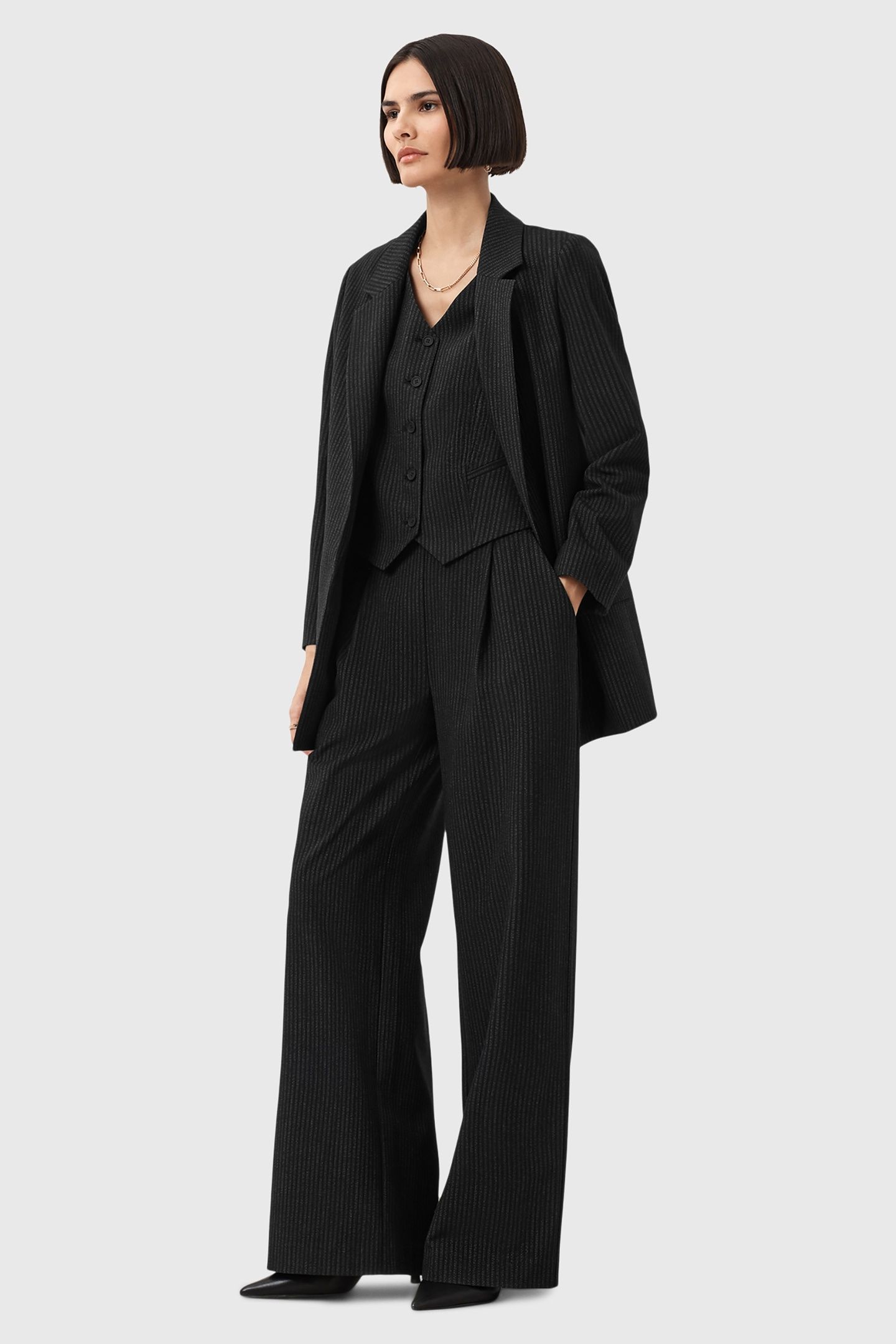 ALEIDA PIN BLAZER BLACK 3