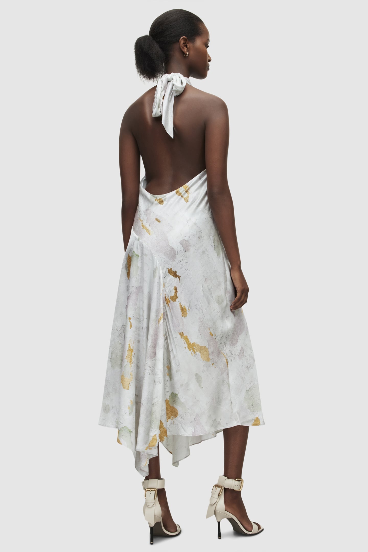 ARIETA PAOLA DRESS STONE WHITE 4