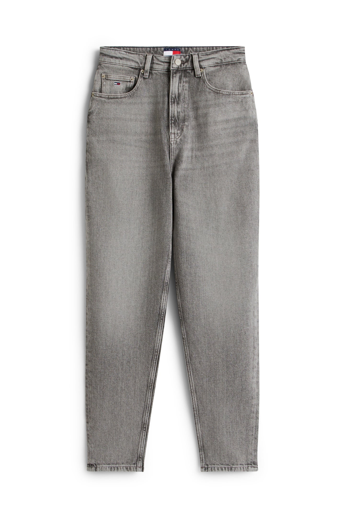 MOM JEAN TAPERED DENIM GREY 4
