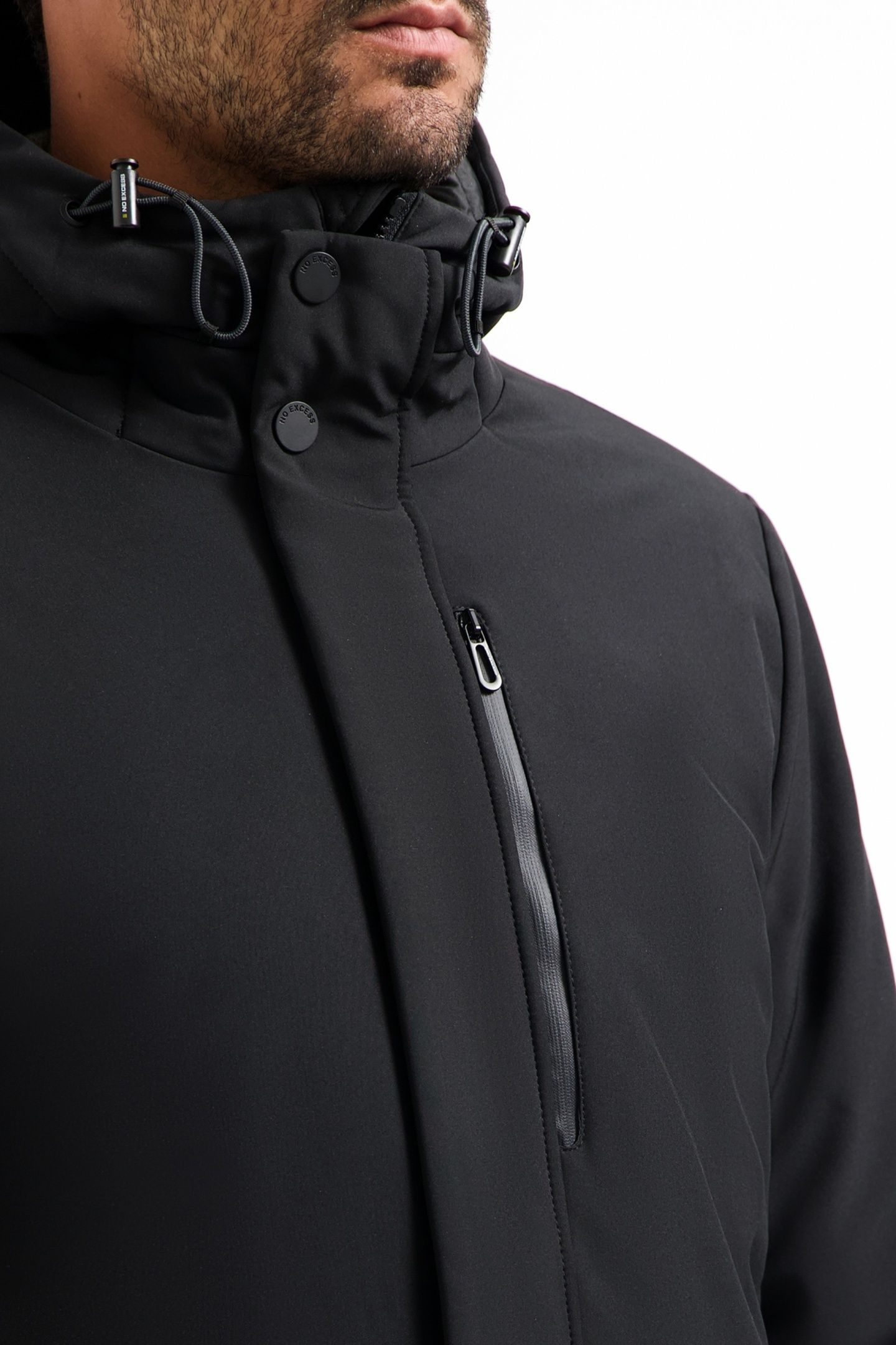 JACKET LONG SOFT SHELL BLACK 6