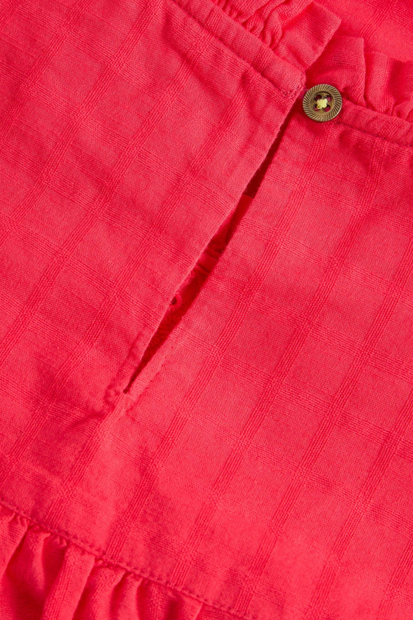 LEXI COTTON BRODERIE TOP BRIGHT PINK 7