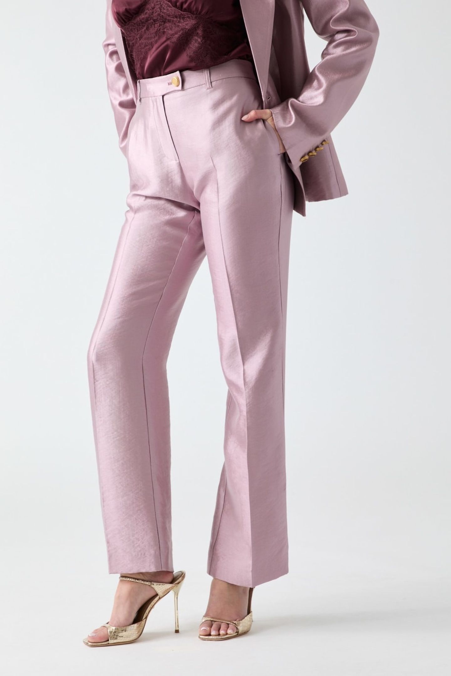 MILLA PANT MAUVE BERRY 1