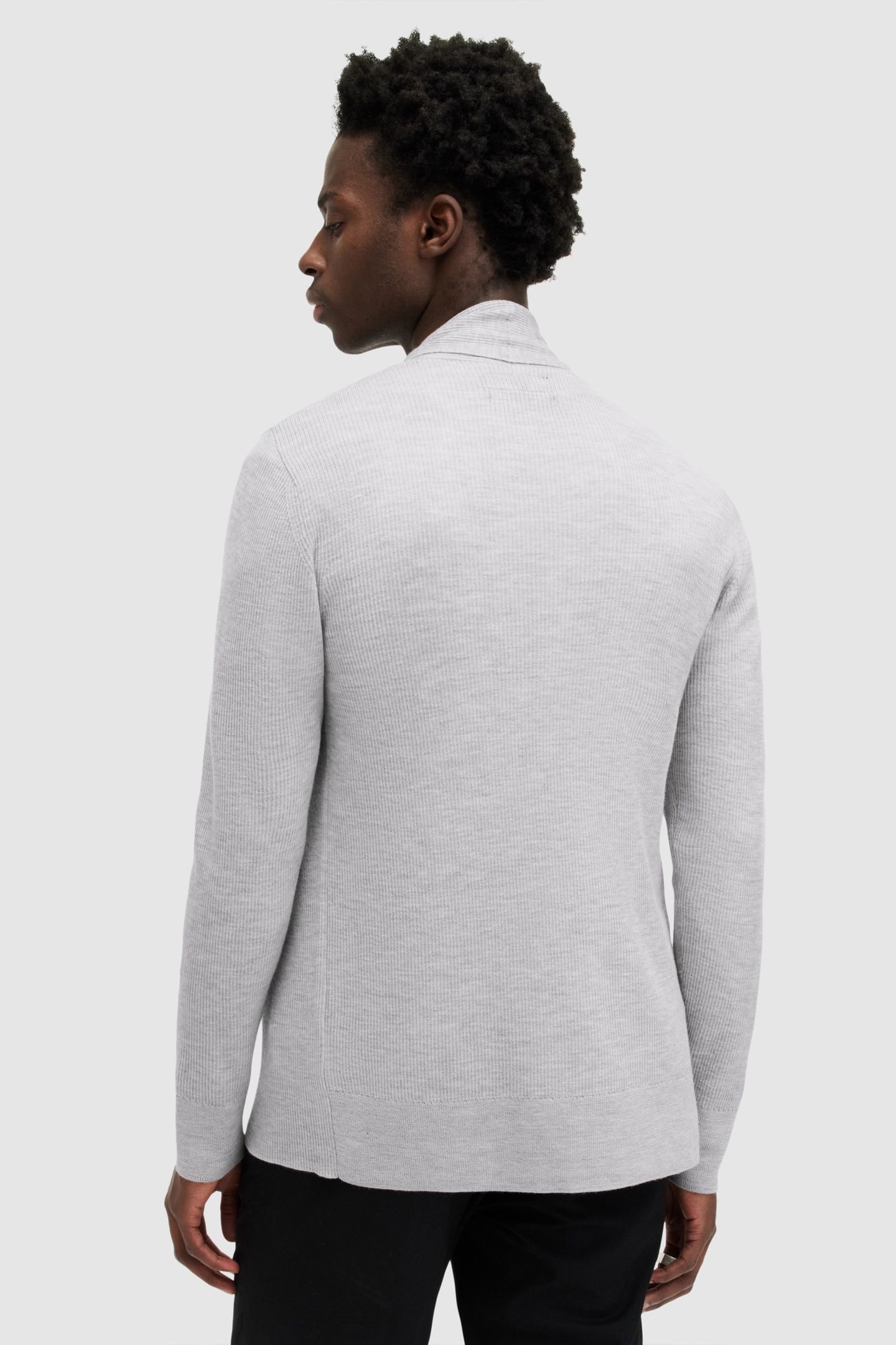 MODE MERINO OPEN CAR COOL GREY 3