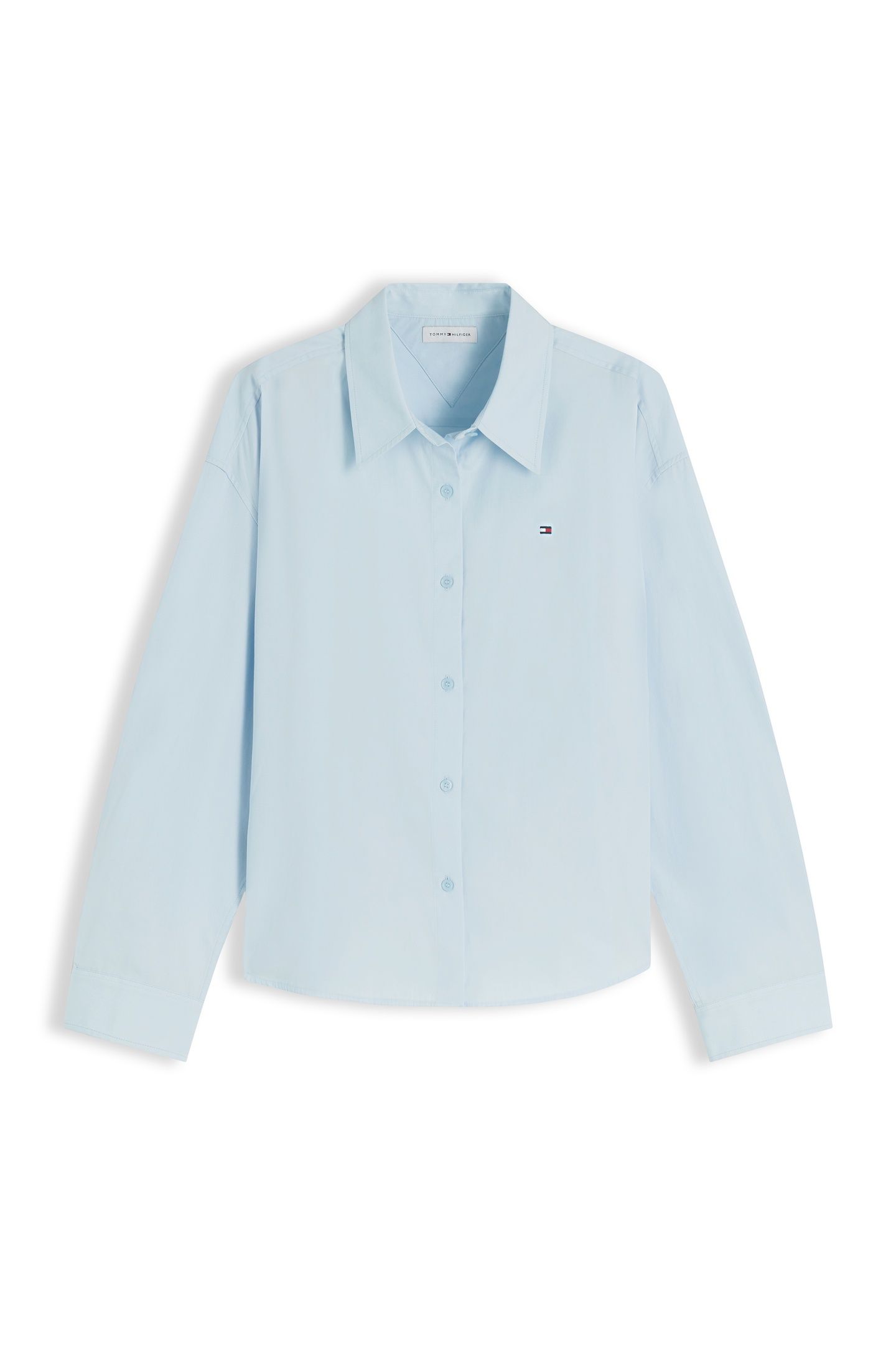 SUMMER POPLIN LS BOXY BREEZY BLUE 4