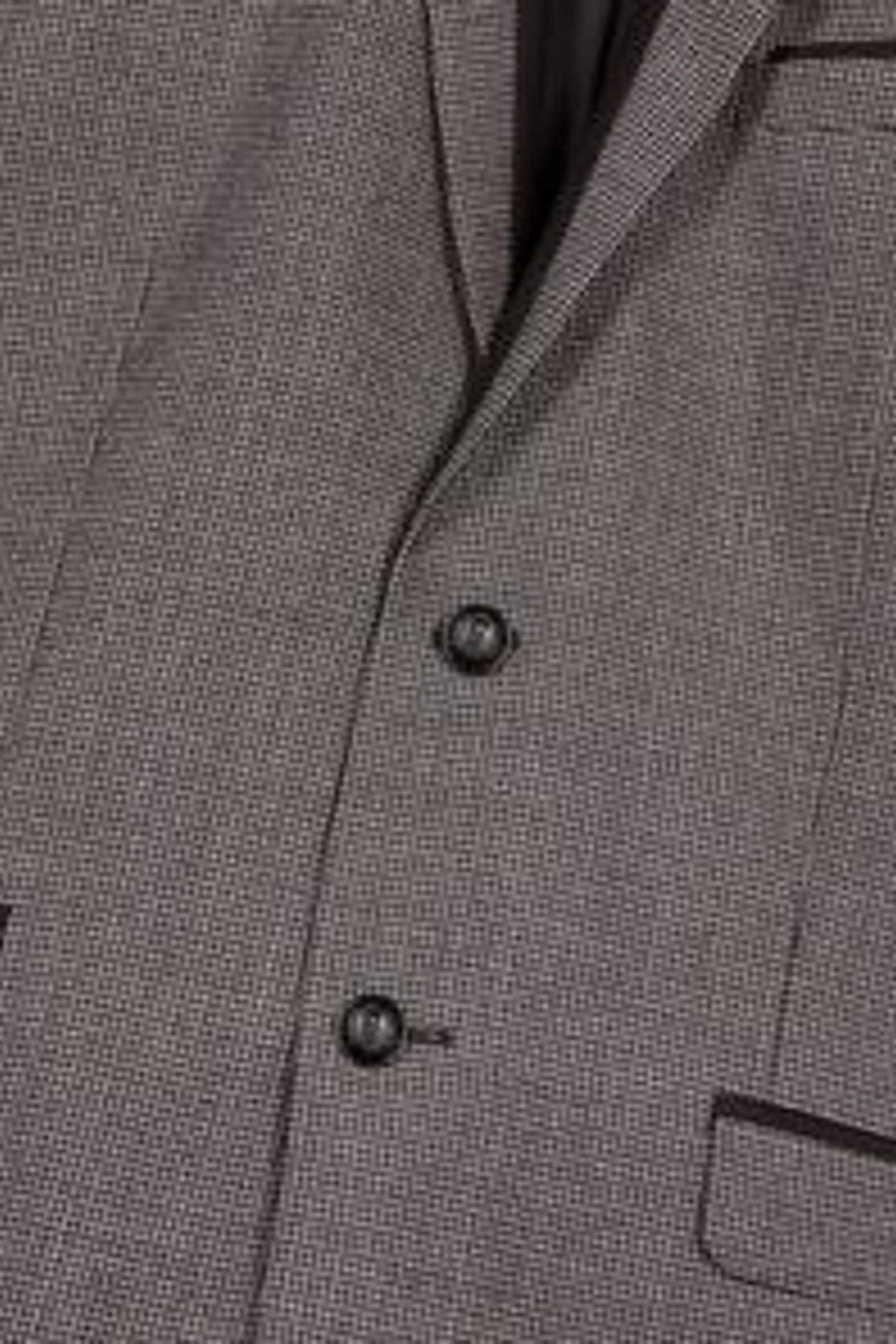 CLASSIC DOUBLE-SLIT SUIT JACKET + SKULL RIVET BLACK GREY 11