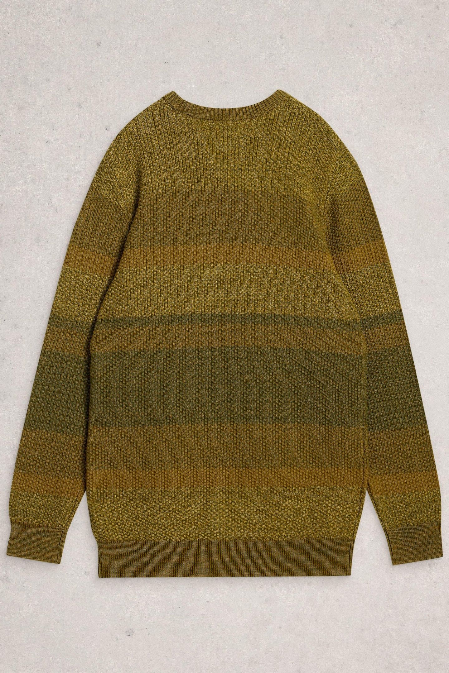 SPACE DYE CREW GREEN MULTI 2