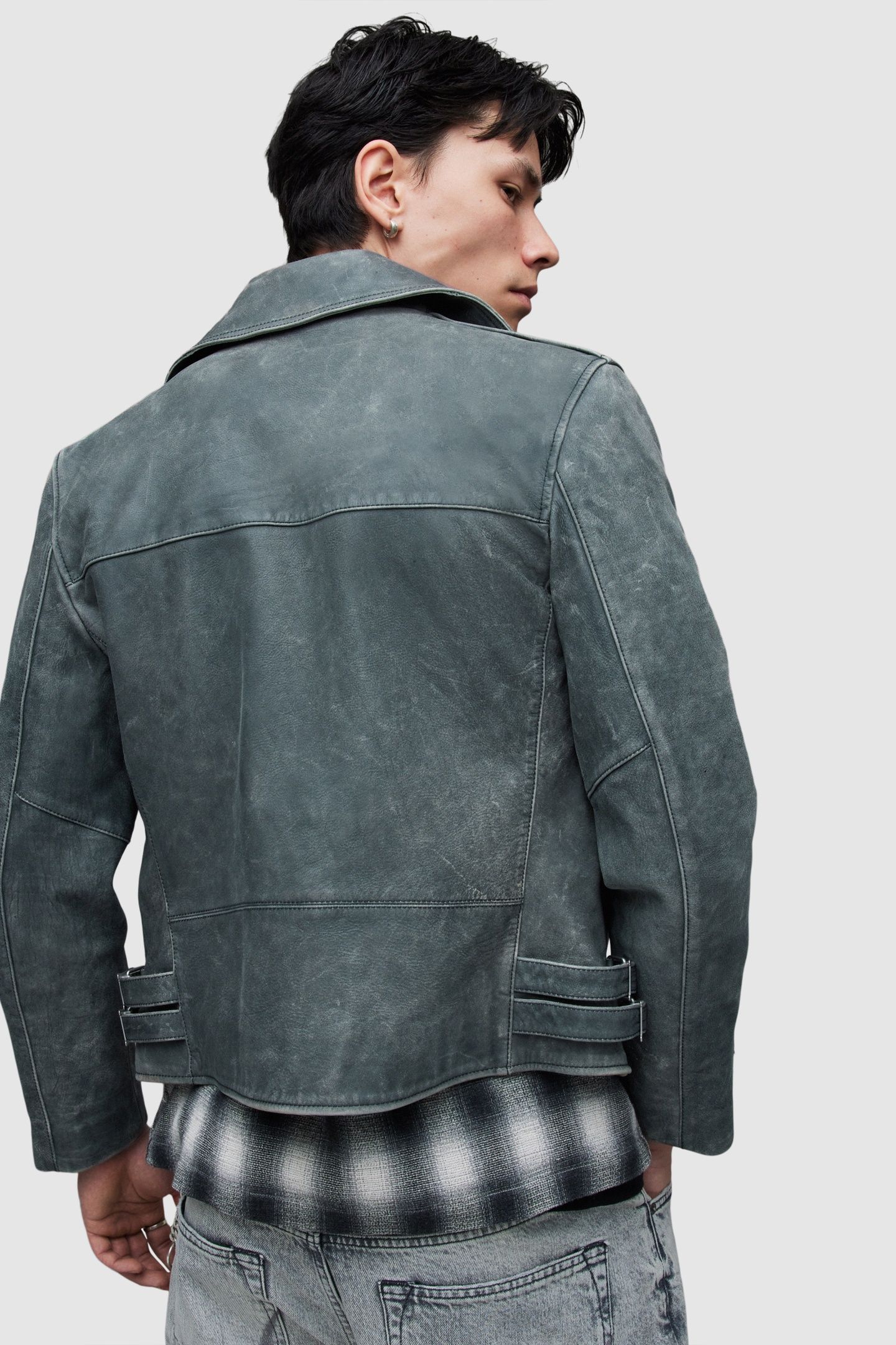 ARK BIKER WASHED BLACK 6