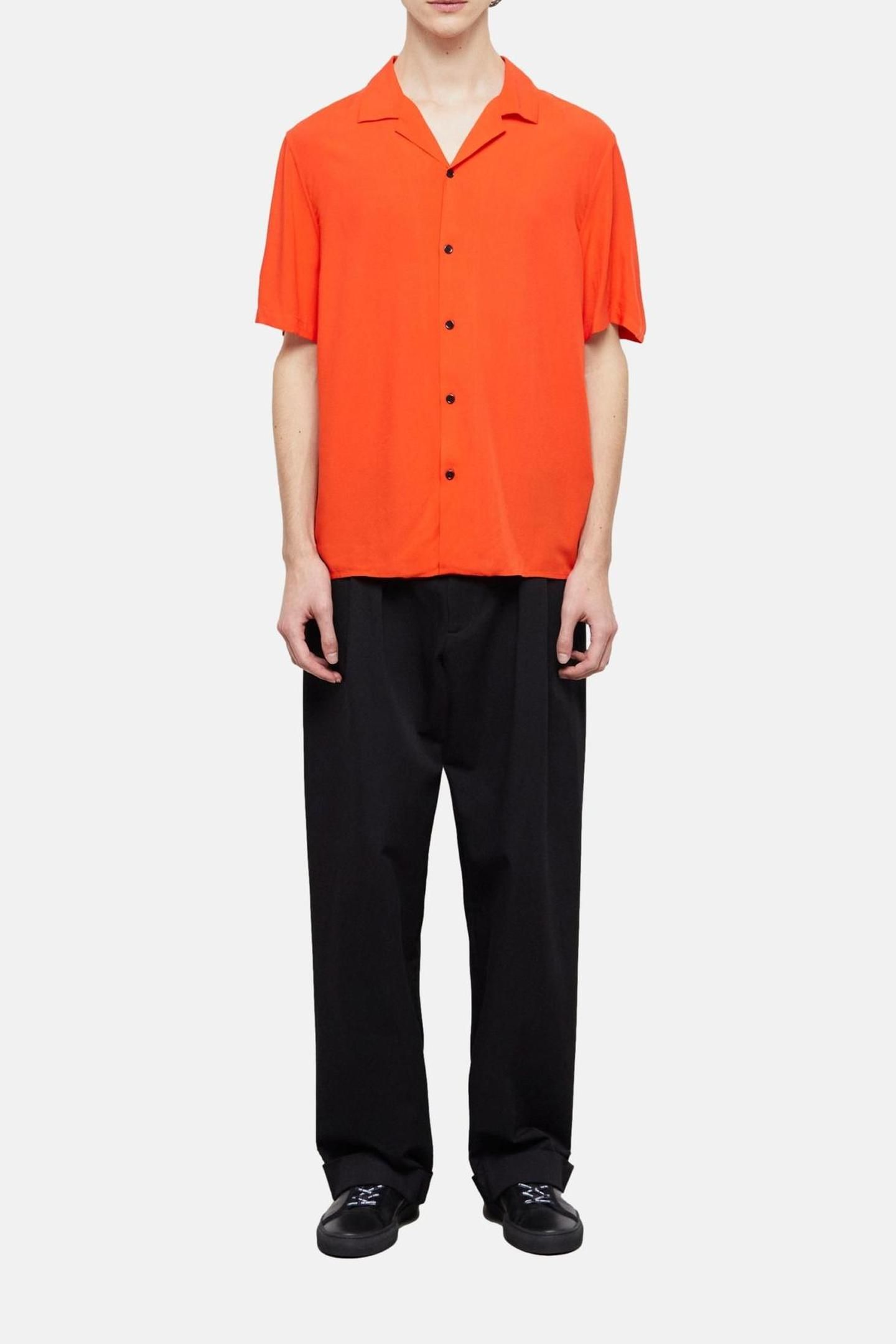 SHORT-SLEEVED SHIRT ORANGE 1