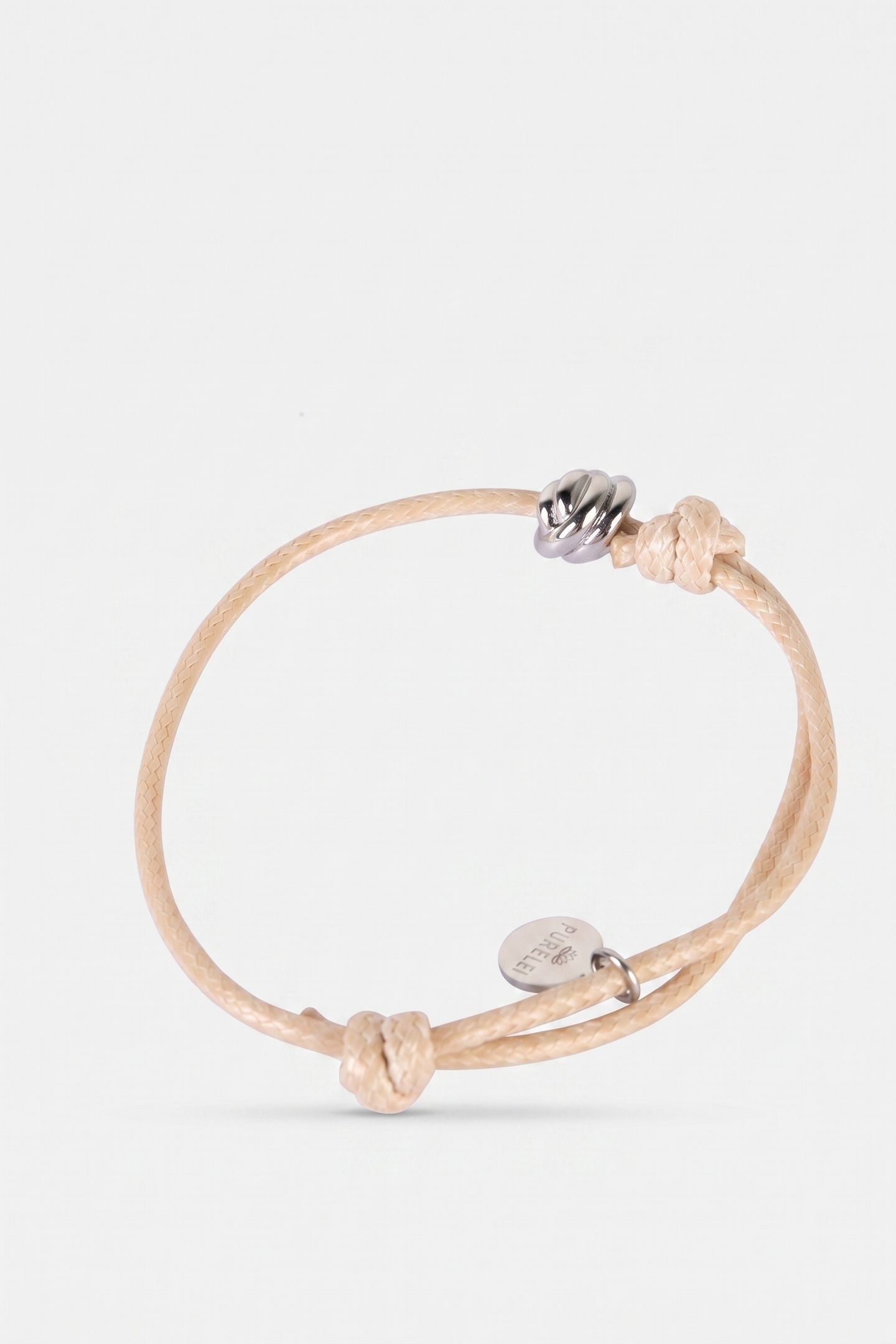 KNOT ARMBAND SILVER 4