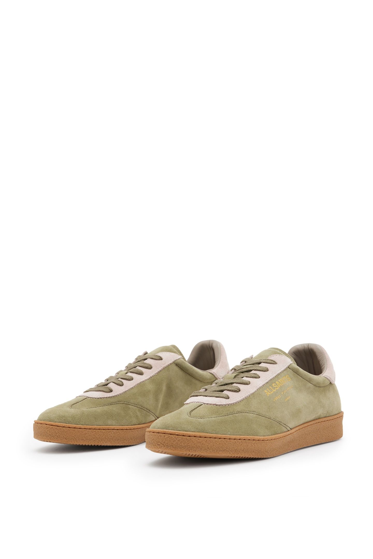 THELMA SUEDE SNEAKER KHAKI/ROSE PINK 3