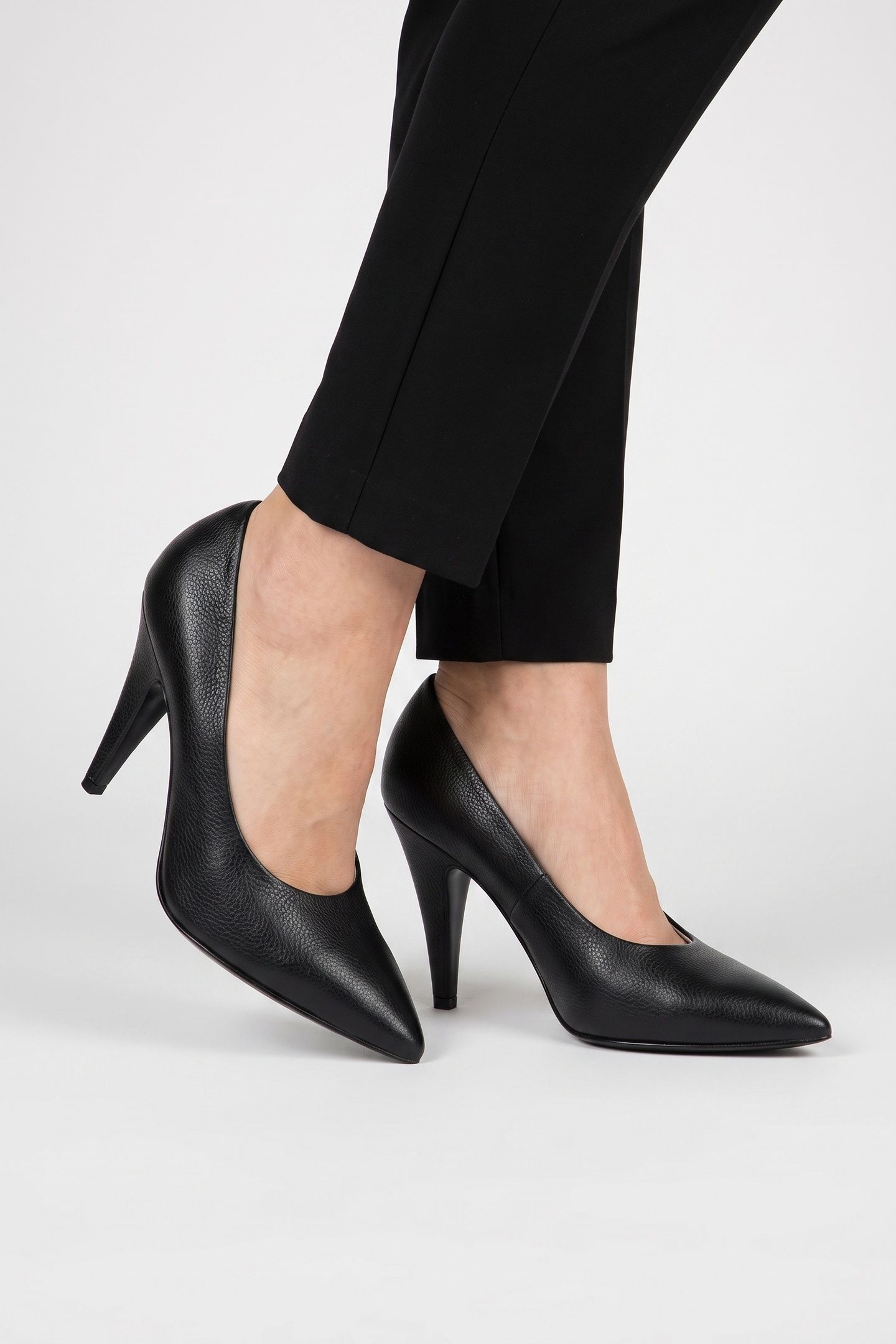 GOATSKIN PUMP BLACK 3