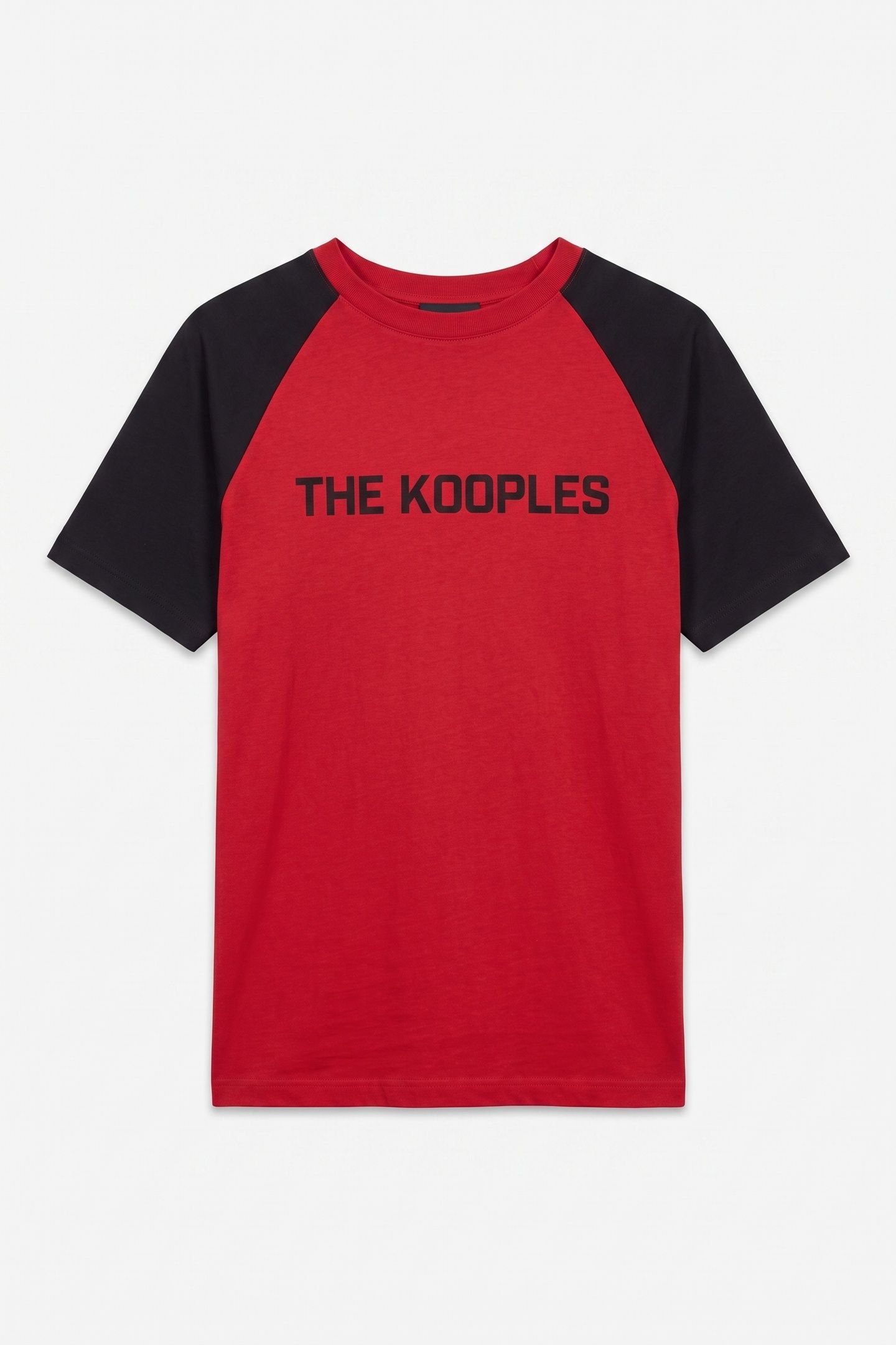 SHORT-SLEEVED RAGLAN T-SHIRT W FRONT PRINT RUBIS 3