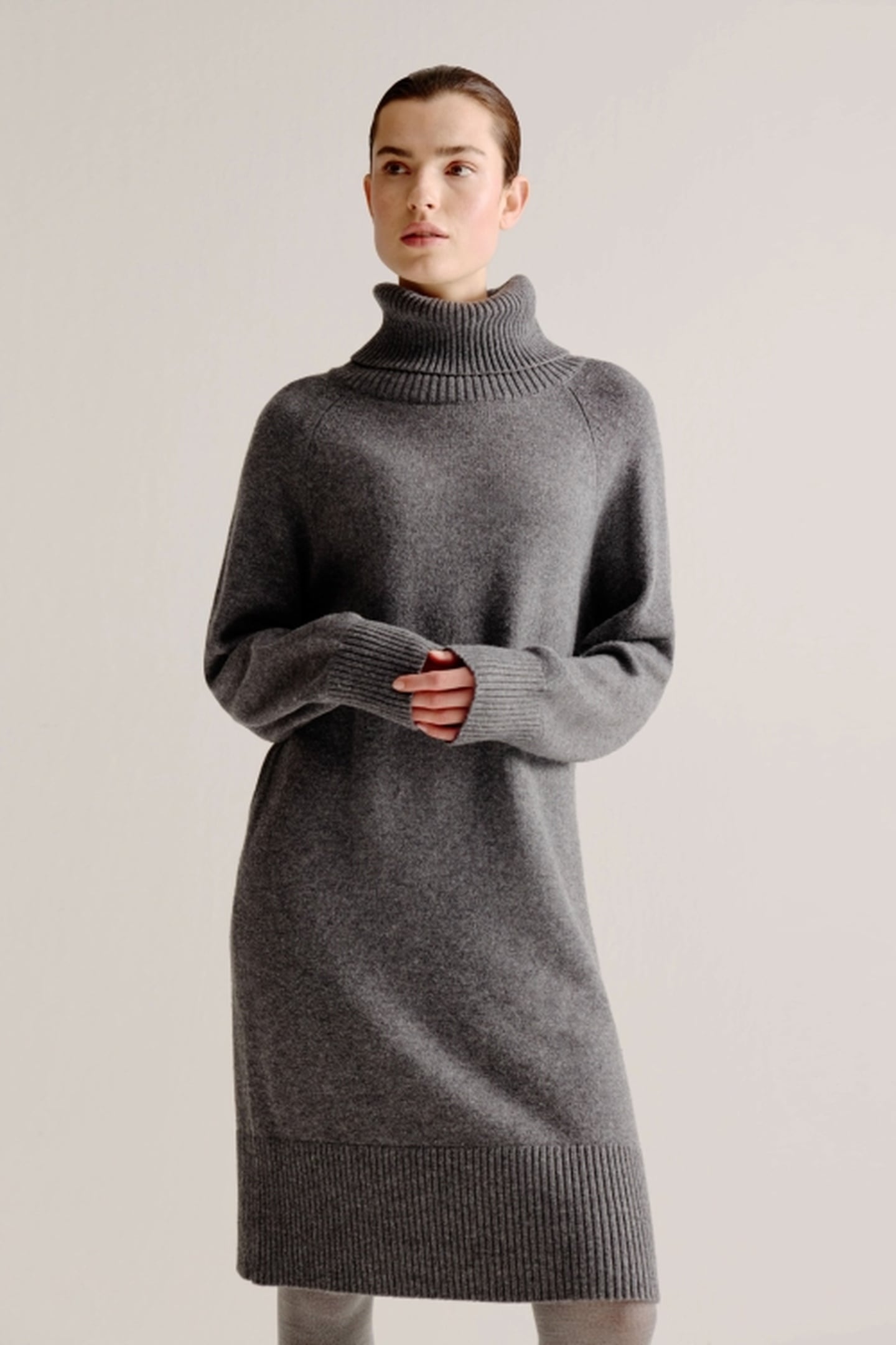 LIANA DRESS ANTHRACITE 2