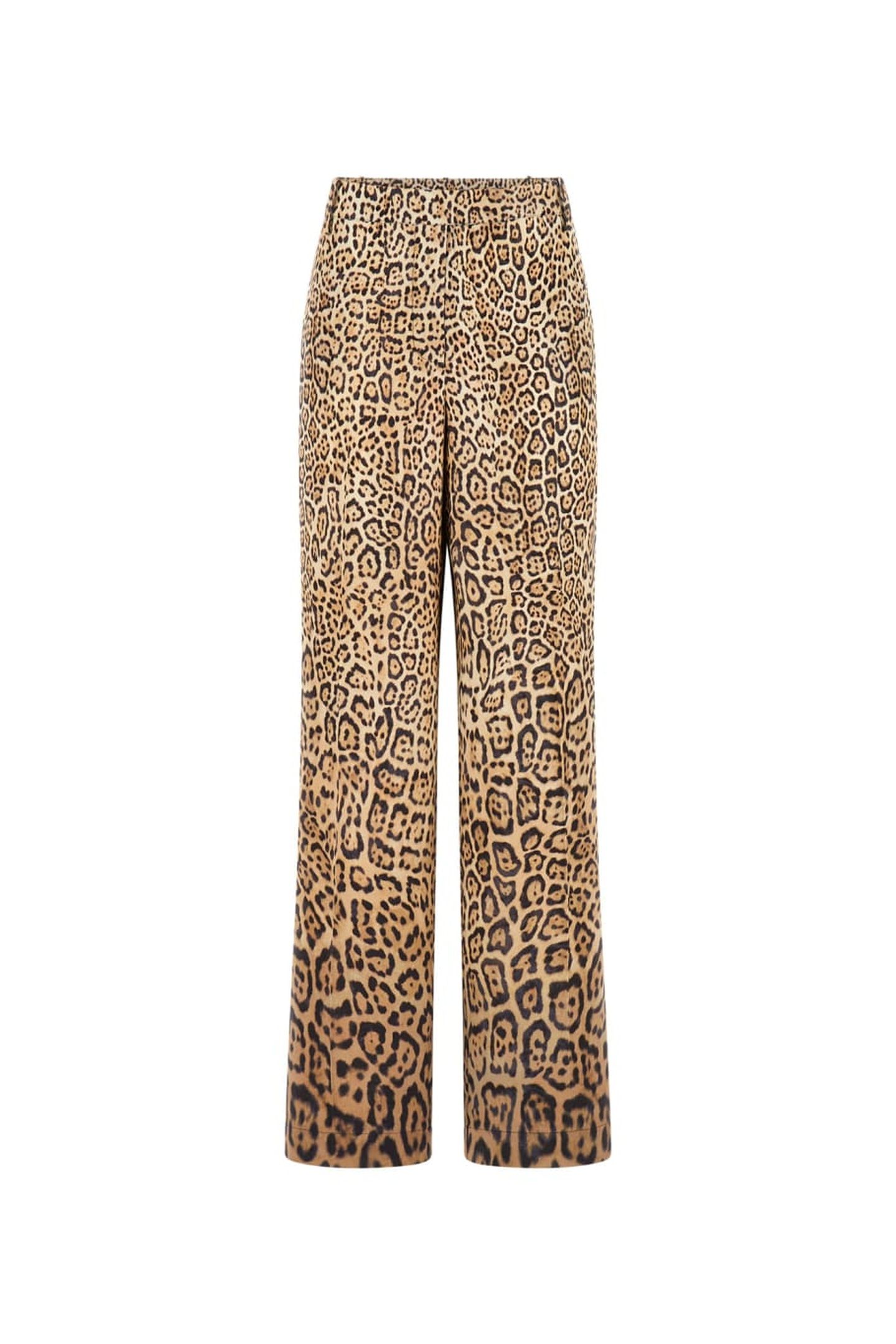 AMY WIDE LEG SOLID P CHARMING LEOPARD DEG 8