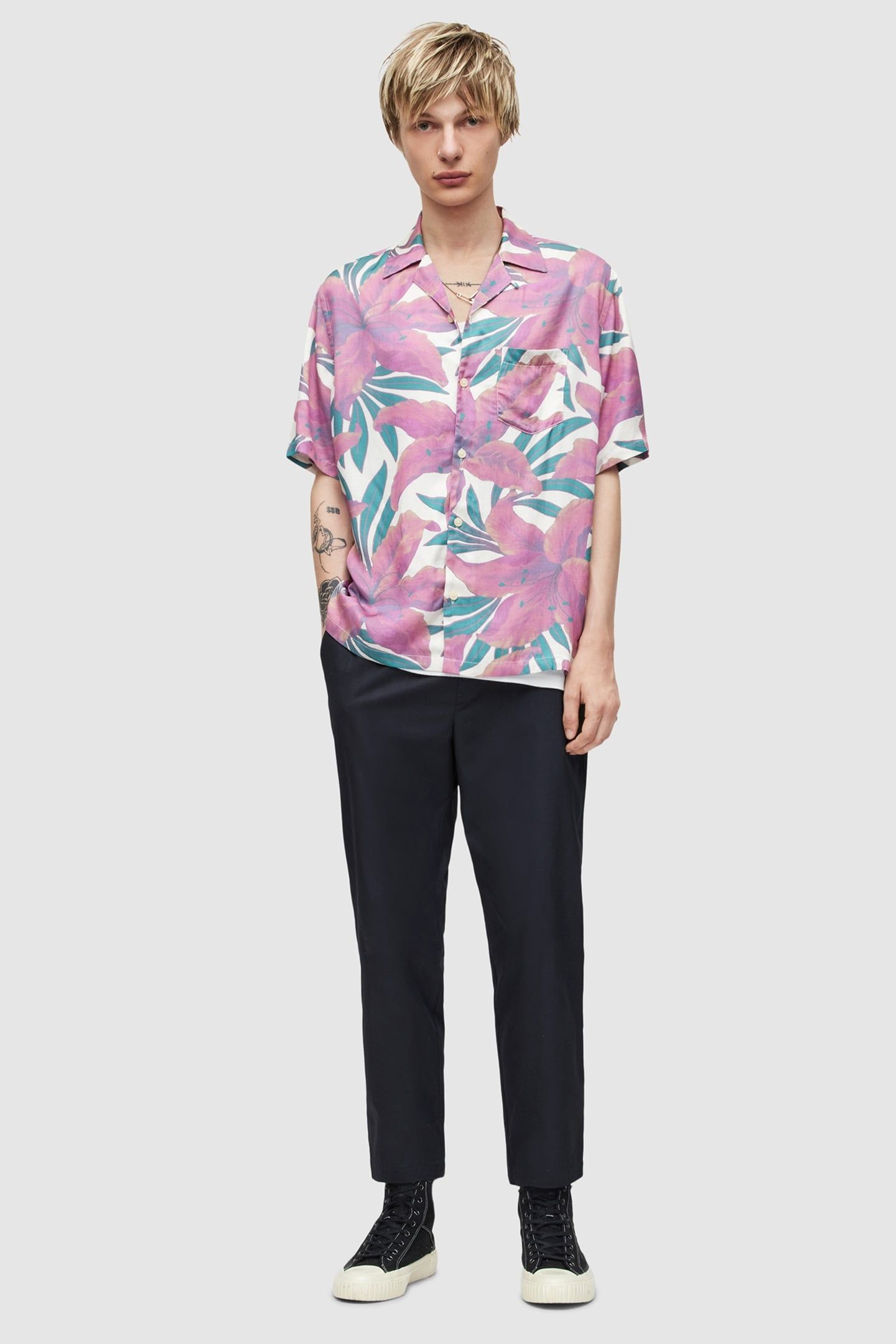 DUSTLANDS SS SHIRT OFF WHITE 1