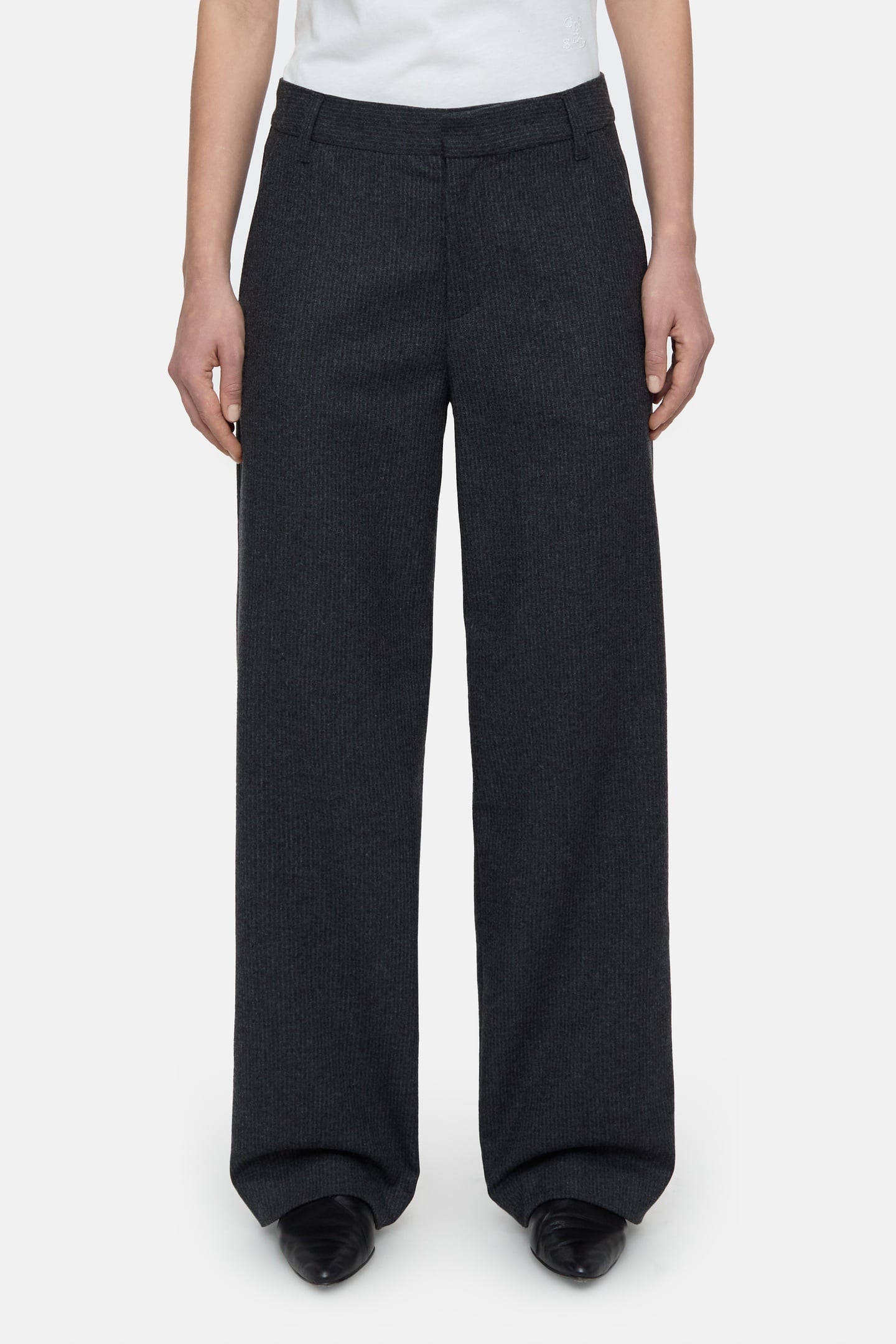 JURDY PANTS DARK GREY MELANGE 1