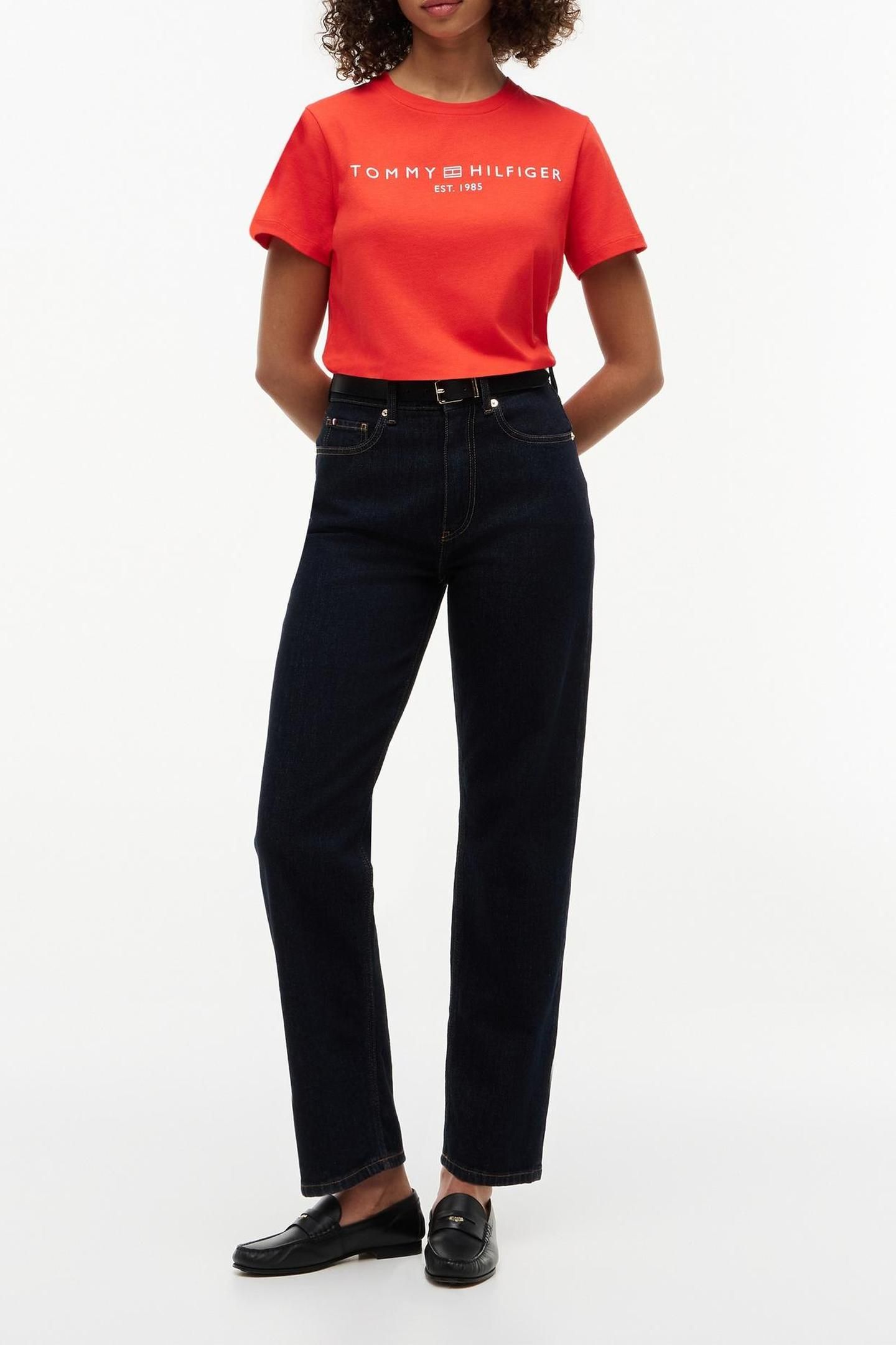REGULAR CORP LOGO C-NECK FIRE RED 3