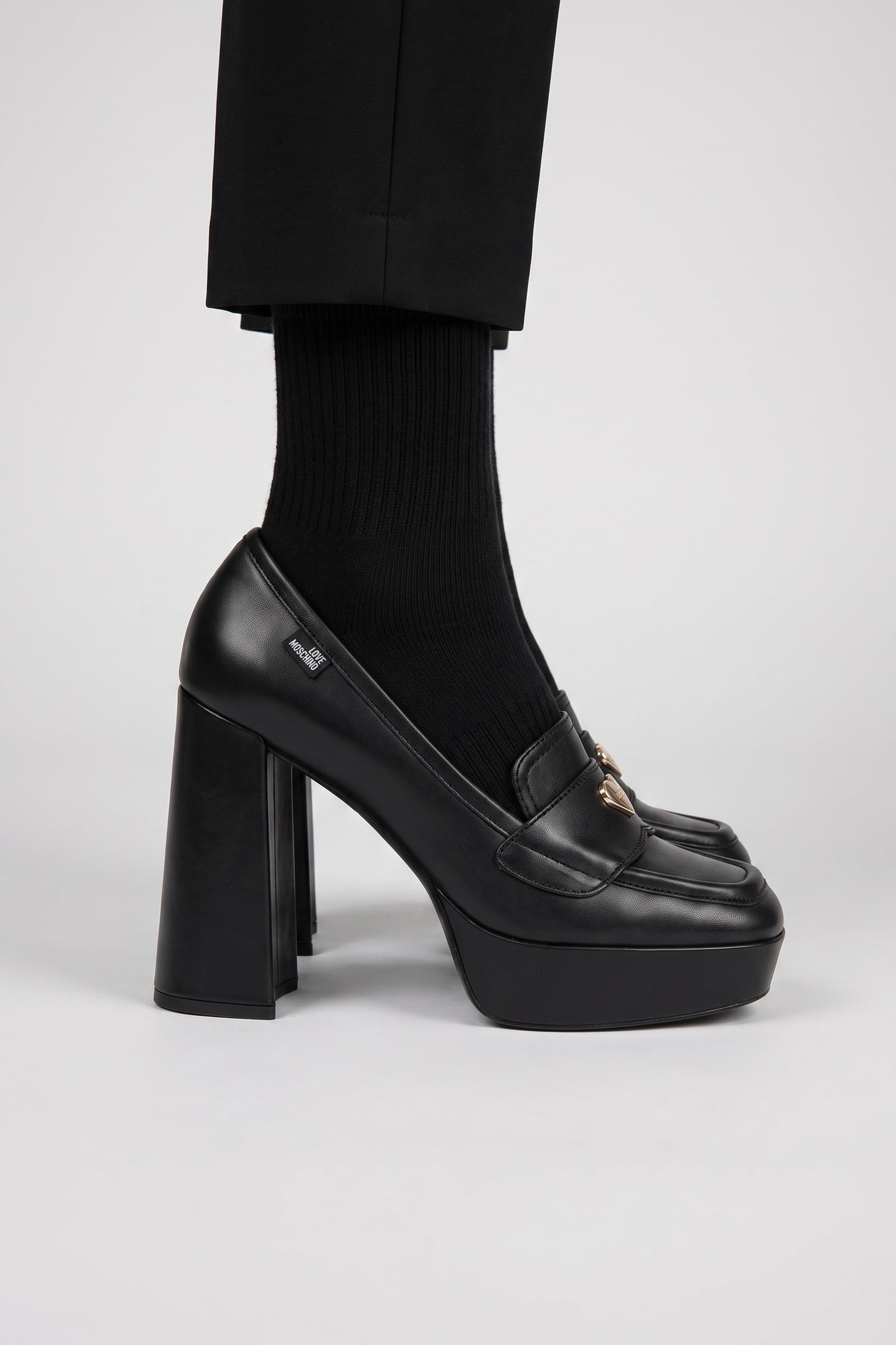 GOATSKIN PUMP BLACK 3