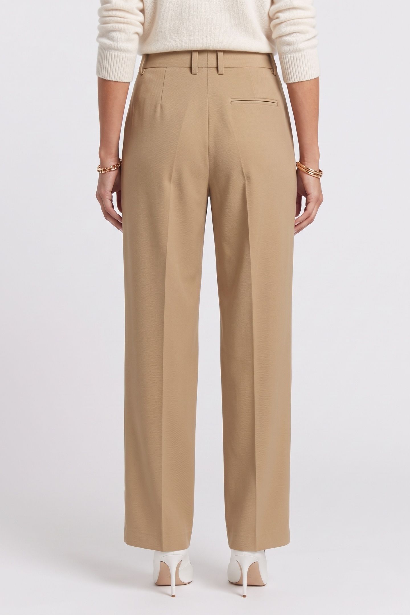EBBA HEAVY WOOL TWILL KHAKI 2