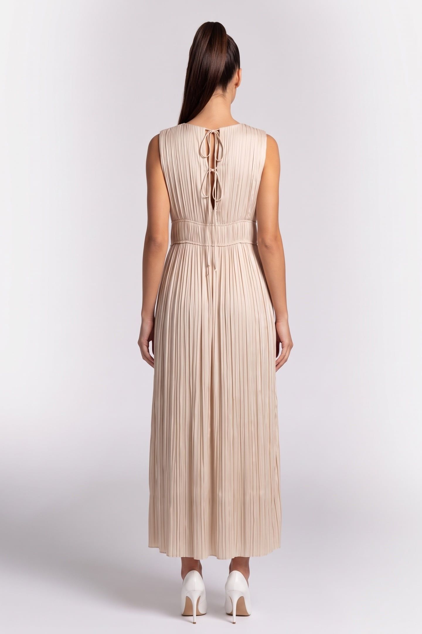 GULLVI SLEEVELESS DRESS BEIGE 2