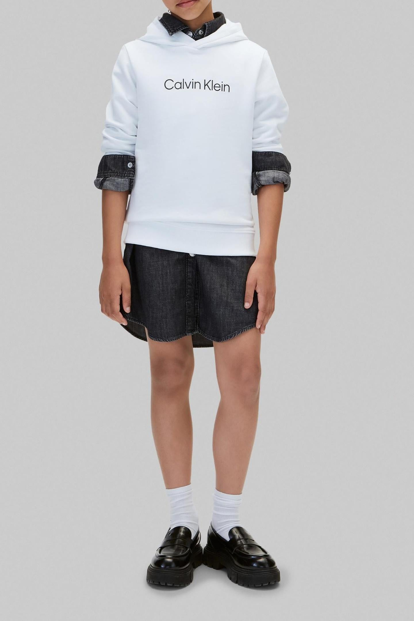 UNISEX LOGO REGULAR TERRY BRIGHT WHITE 1