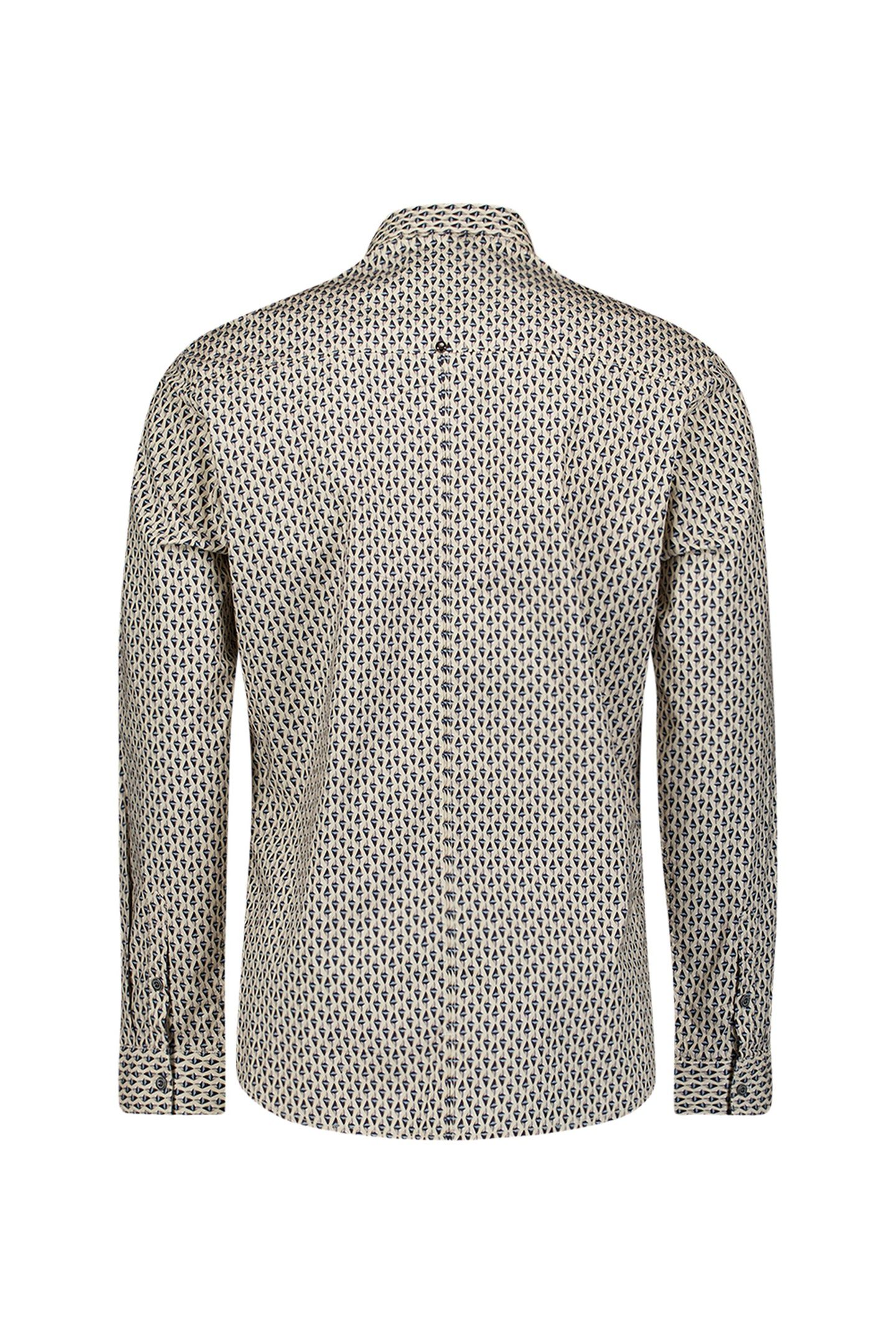SHIRT STRETCH ALLOVER PRINTED WHITE 5