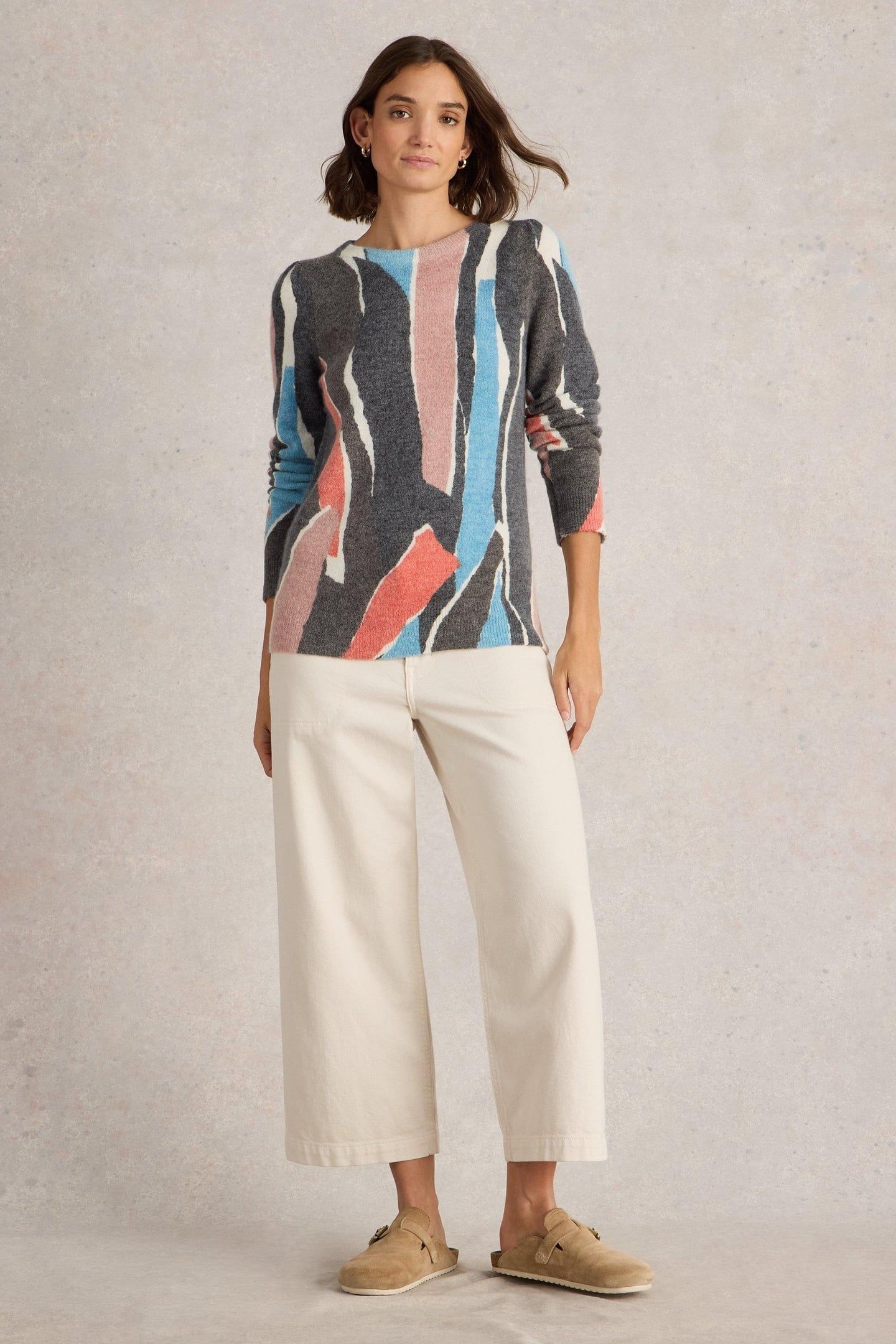 JODIE JUMPER BLUE PRINT 1