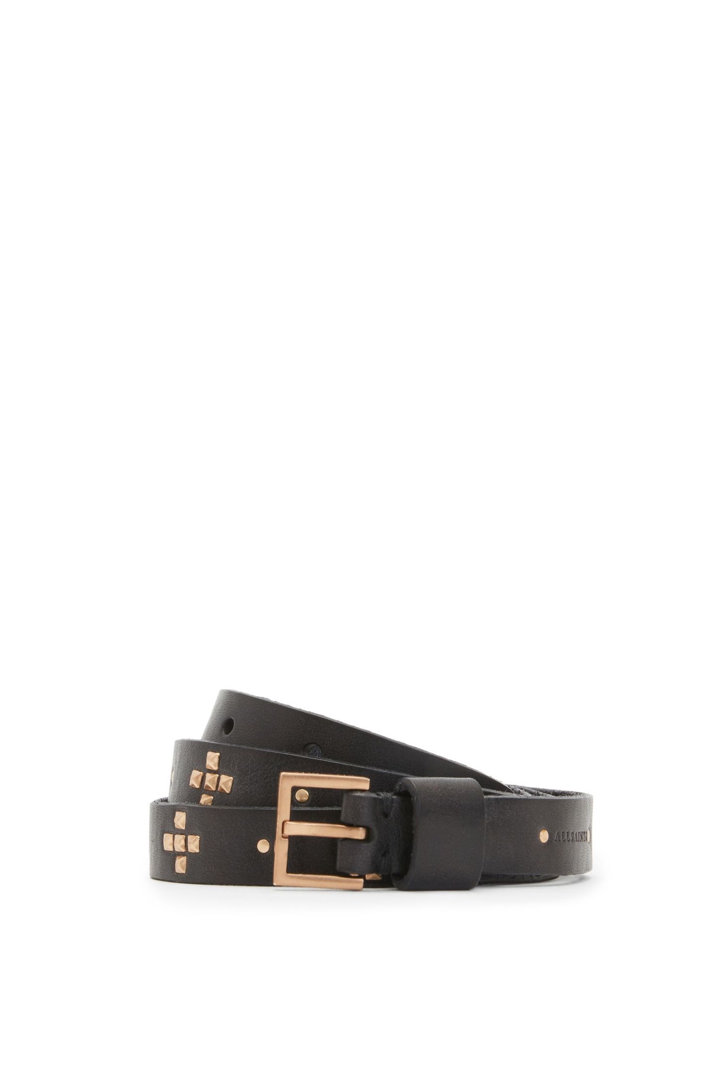NOVA STUD SK BELT BLACK/WARM BRASS 3