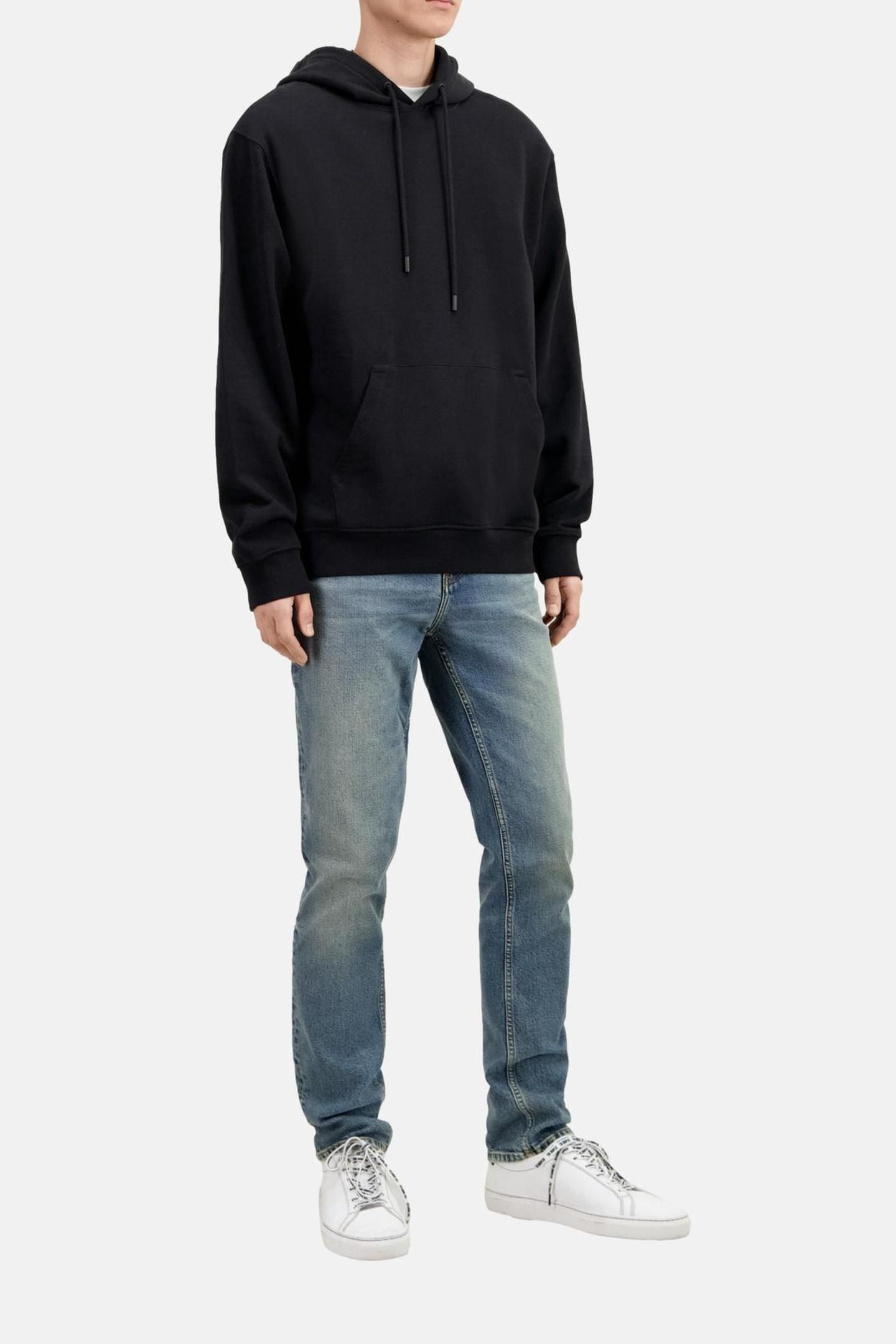 SWEATSHIRT WITH SNAKE BACK PRINT BLACK 2