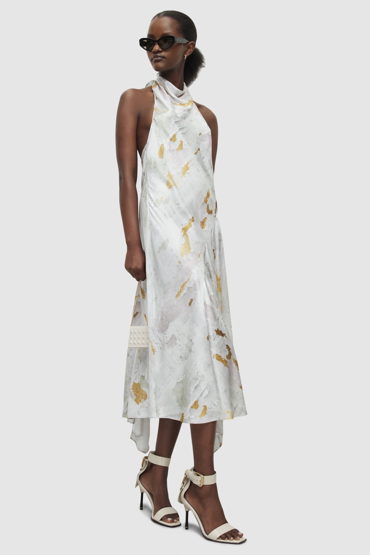 ARIETA PAOLA DRESS STONE WHITE 2