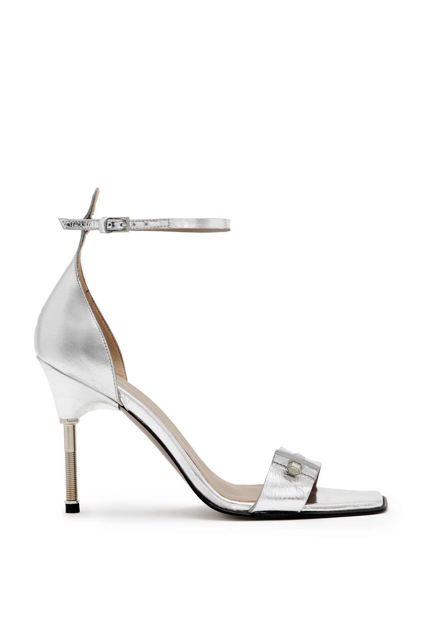 BETTY METALLIC SANDA SILVER 1