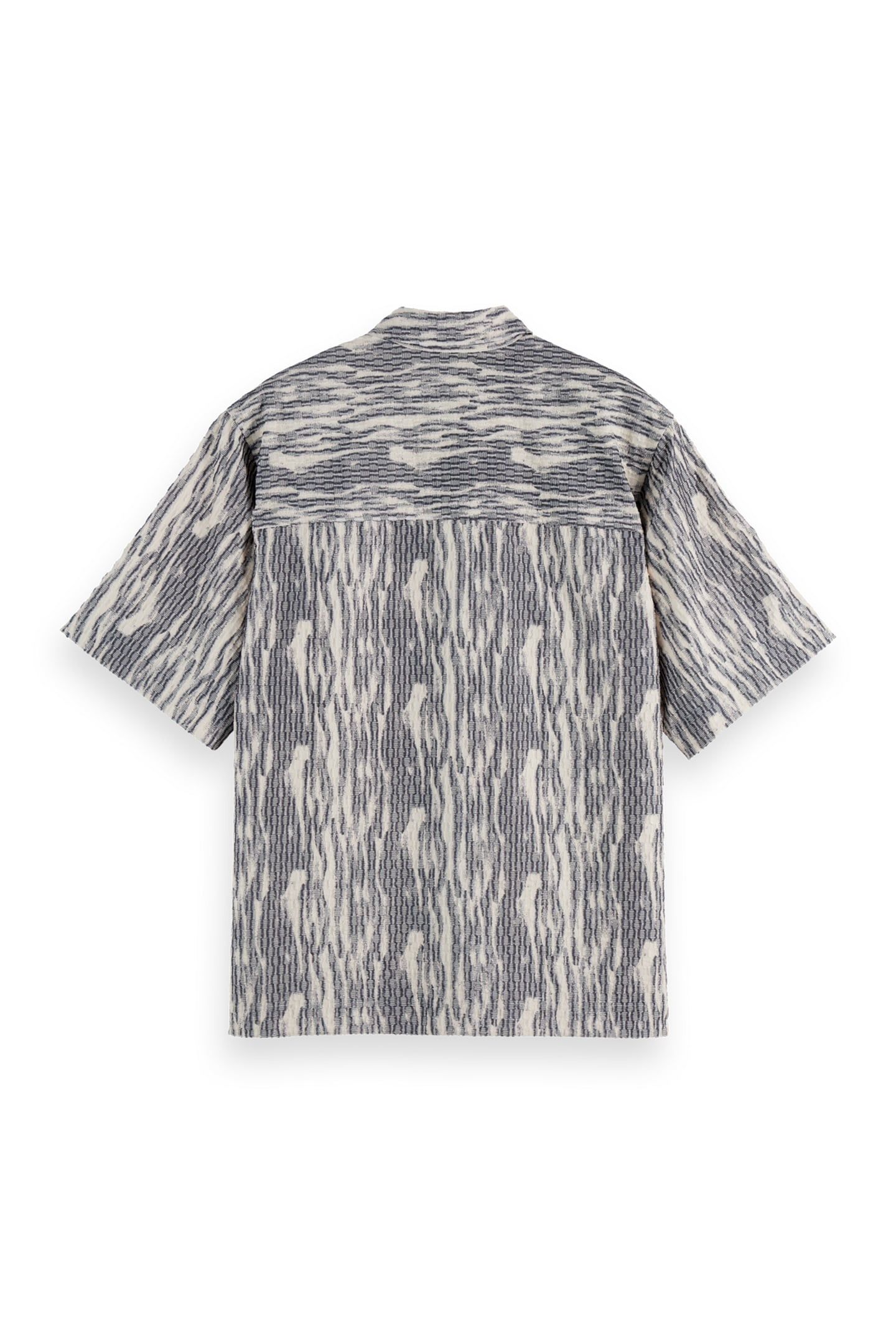 JACQUARD SHORT-SLEEVED SHIRT SKY CAPTAIN JACQUARD 5