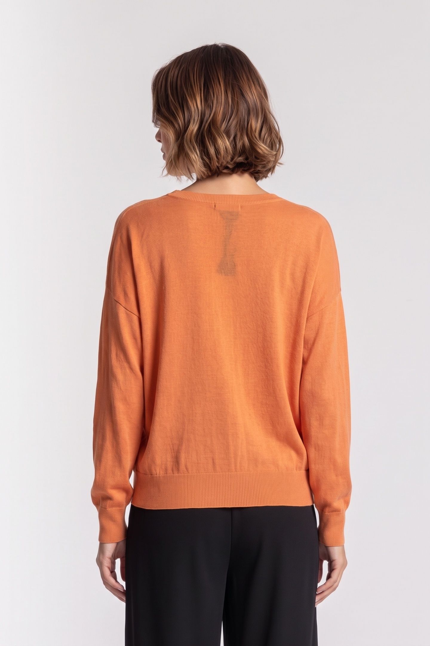 WYOMING SWEATER ORANGE 2