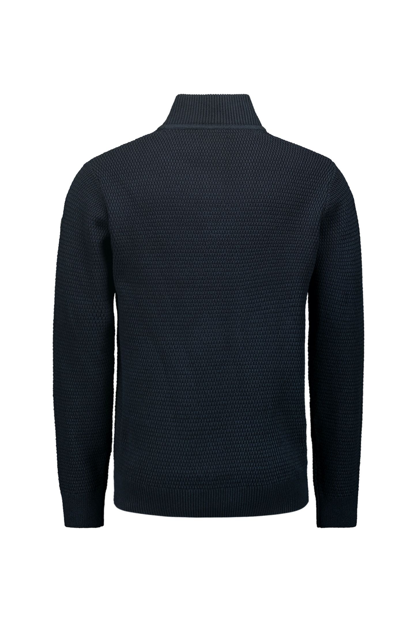 PULLOVER HALF ZIPPER 2 COLOURED MELANGE NIGHT 6