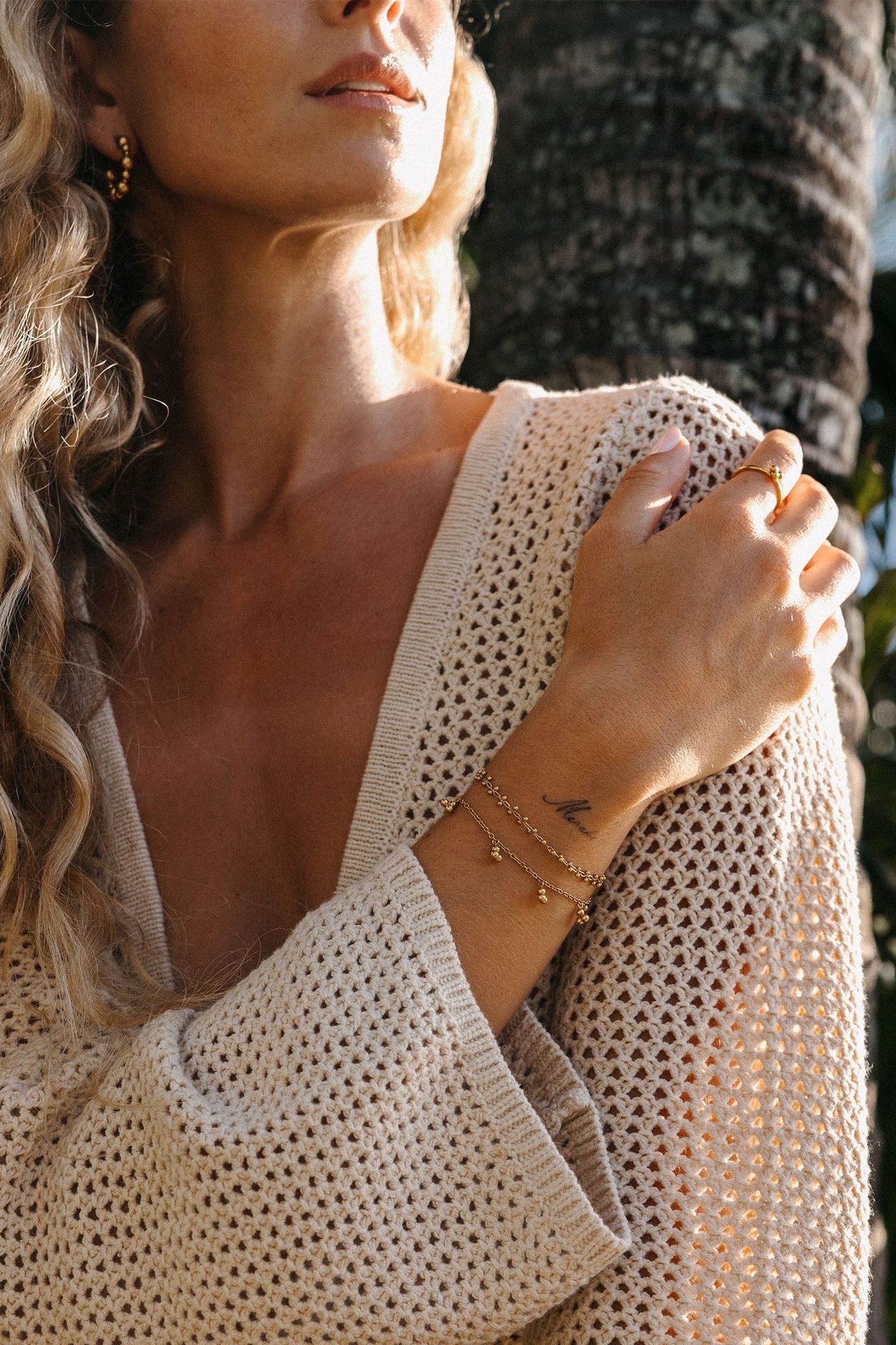 SEED ARMBAND GOLD 3